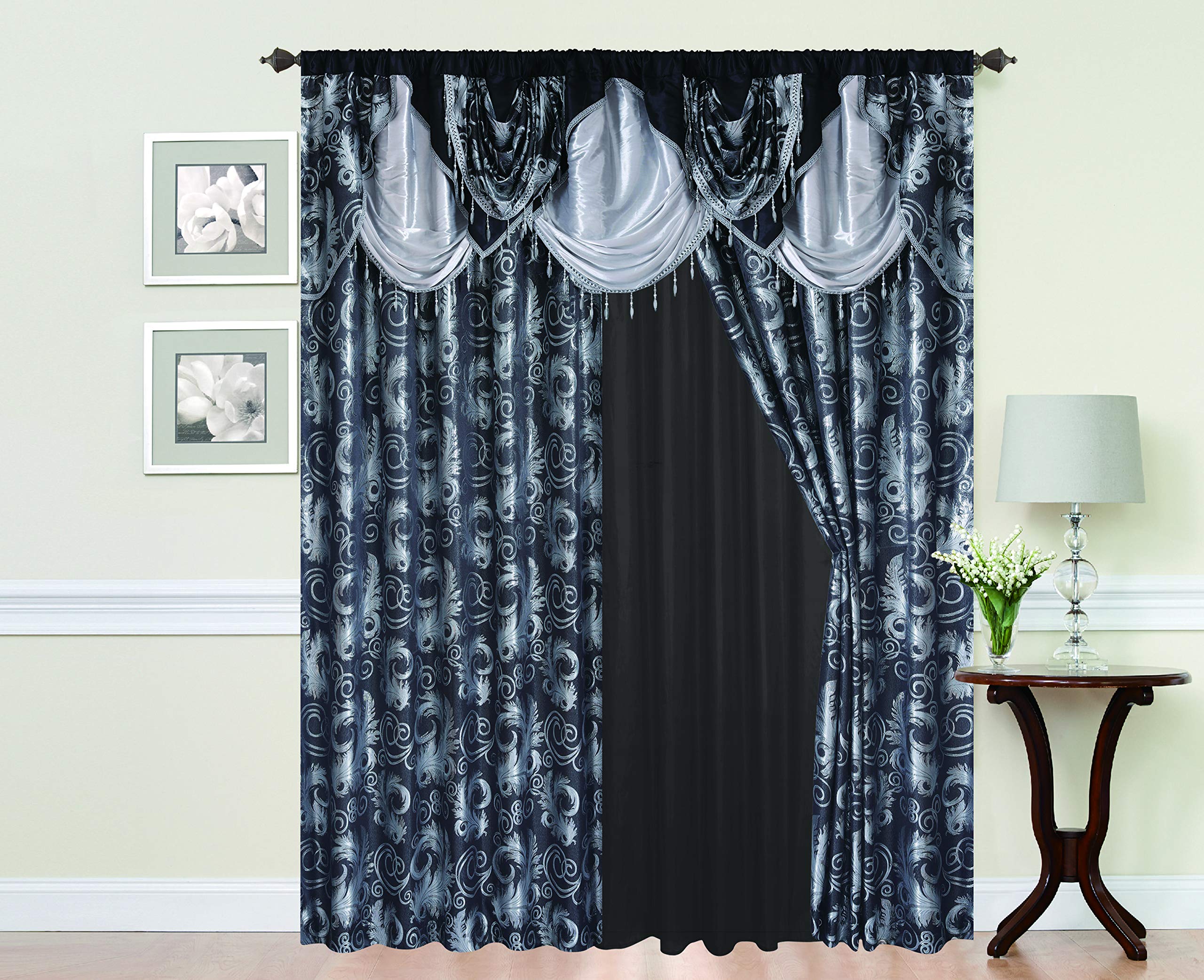 Curtains With Attached Valances Curtains & Drapes 2023