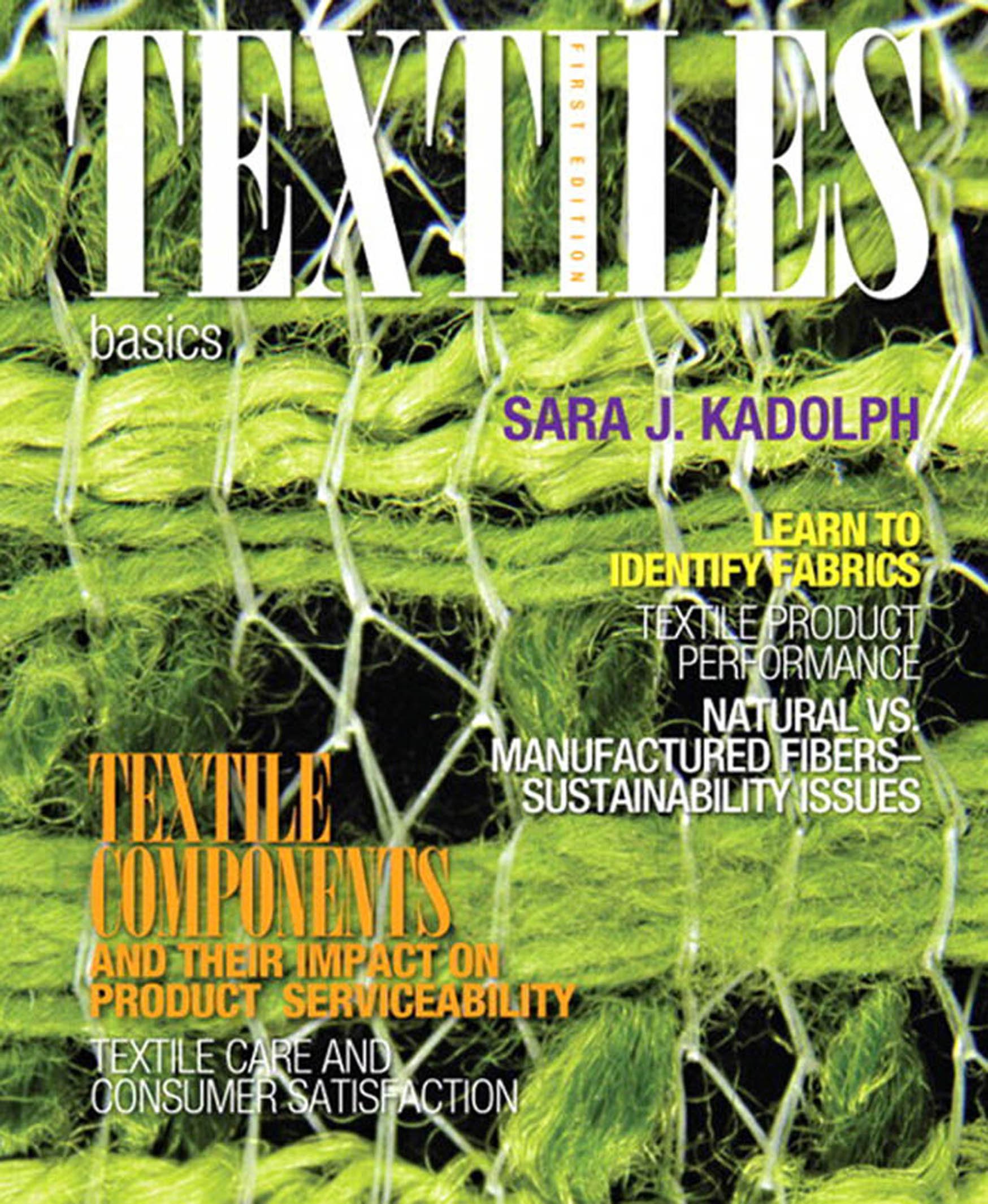 Textiles: Basics uPDF (Fashion Series)