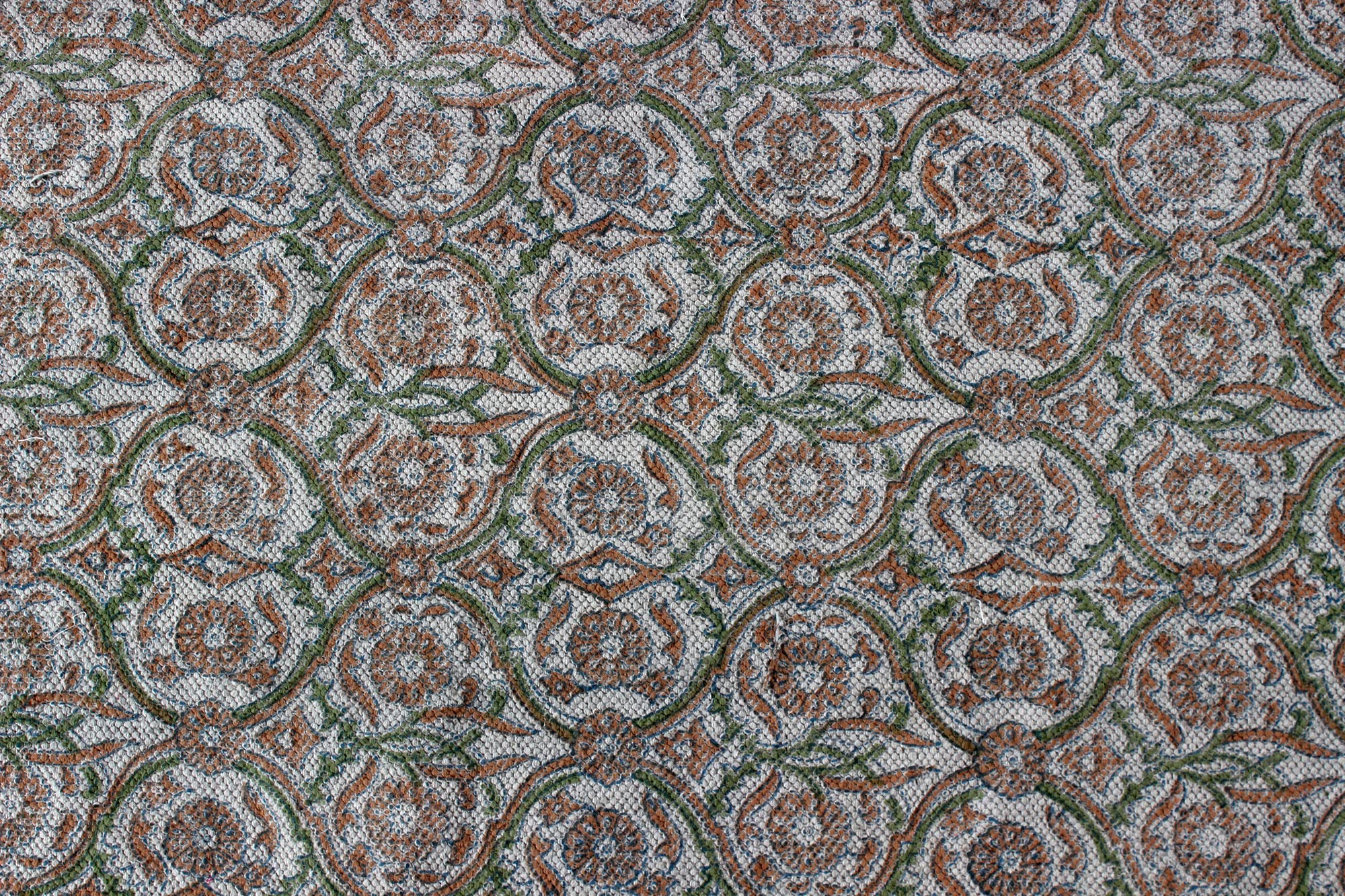 Tenture Murale Patchwork Perles Zari - Bohème - 152x102 Cm - Fait Main Inde - Décoration Intérieure