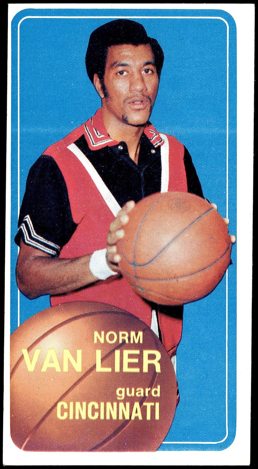 1970 Topps #97 Norm Van Lier Cincinnati Royals-BskB (Basketball Card) EX Royals-BskB Saint Francis University