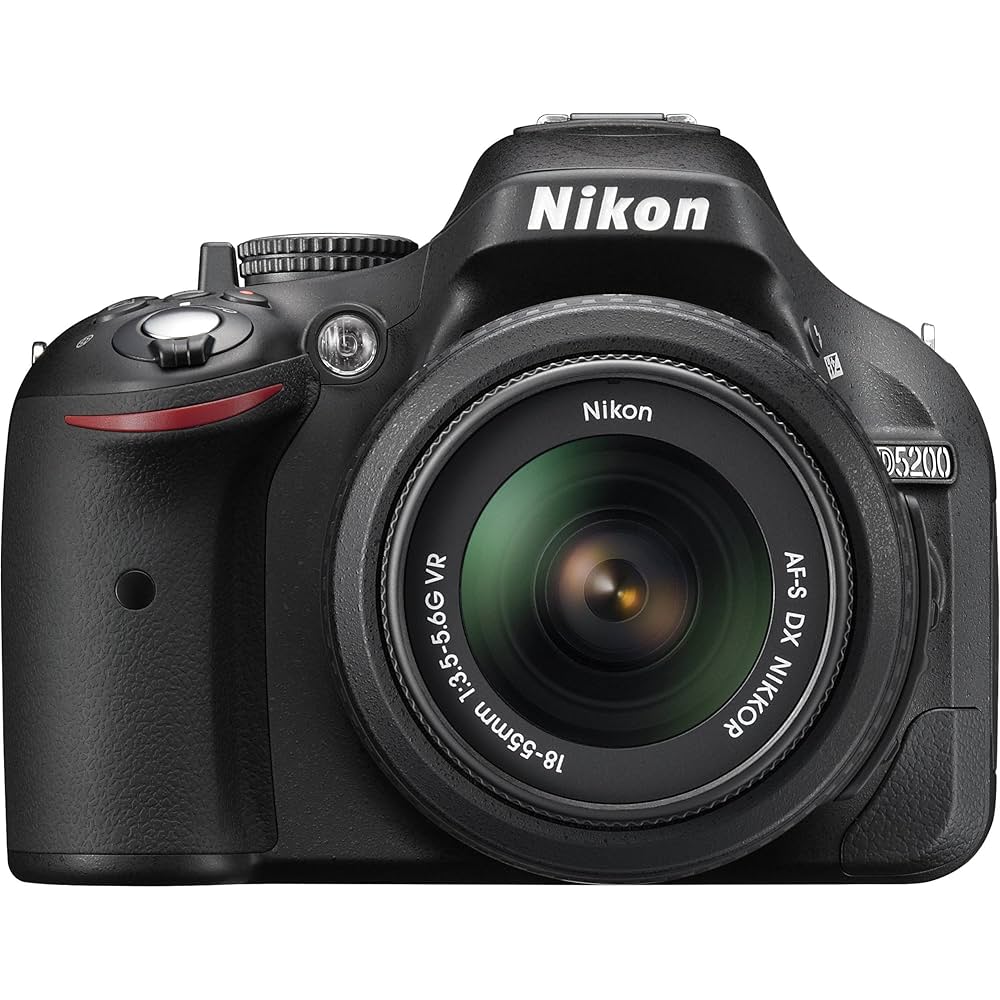 Nikon D5200 デジタル一眼レフカメラ 18-55mm VR ニコン D5200 18-55 VR レンズキット [ブラック] 価格比較
