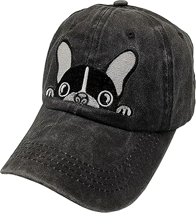 Boston terrier baseball cap Clearance