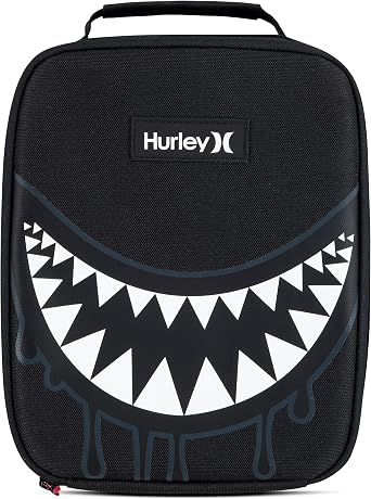 Hurley Mens Insulated Lunch Tote Bag