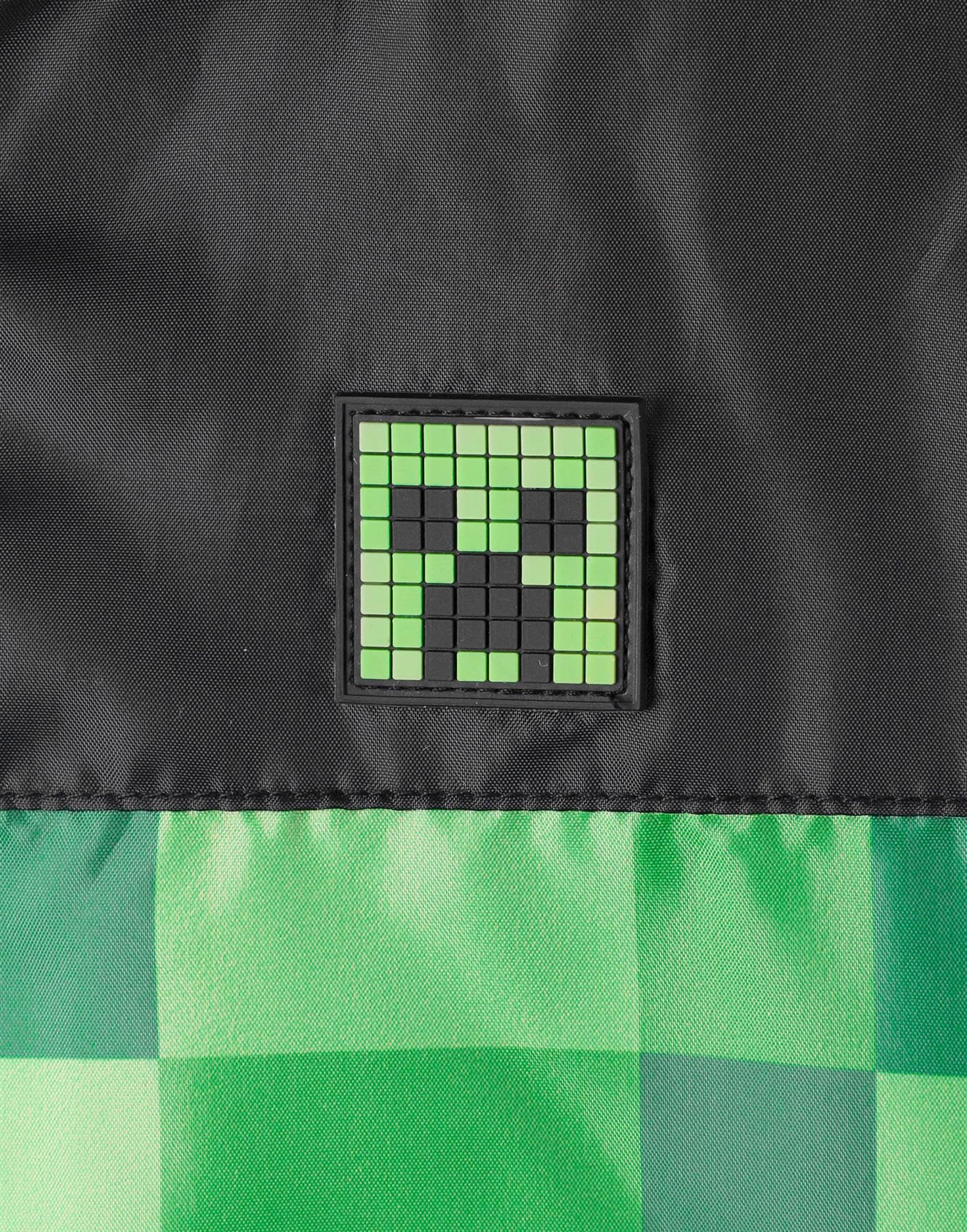 Minecraft garçons Creeper doublé polaire Raincoat Veste à capuche