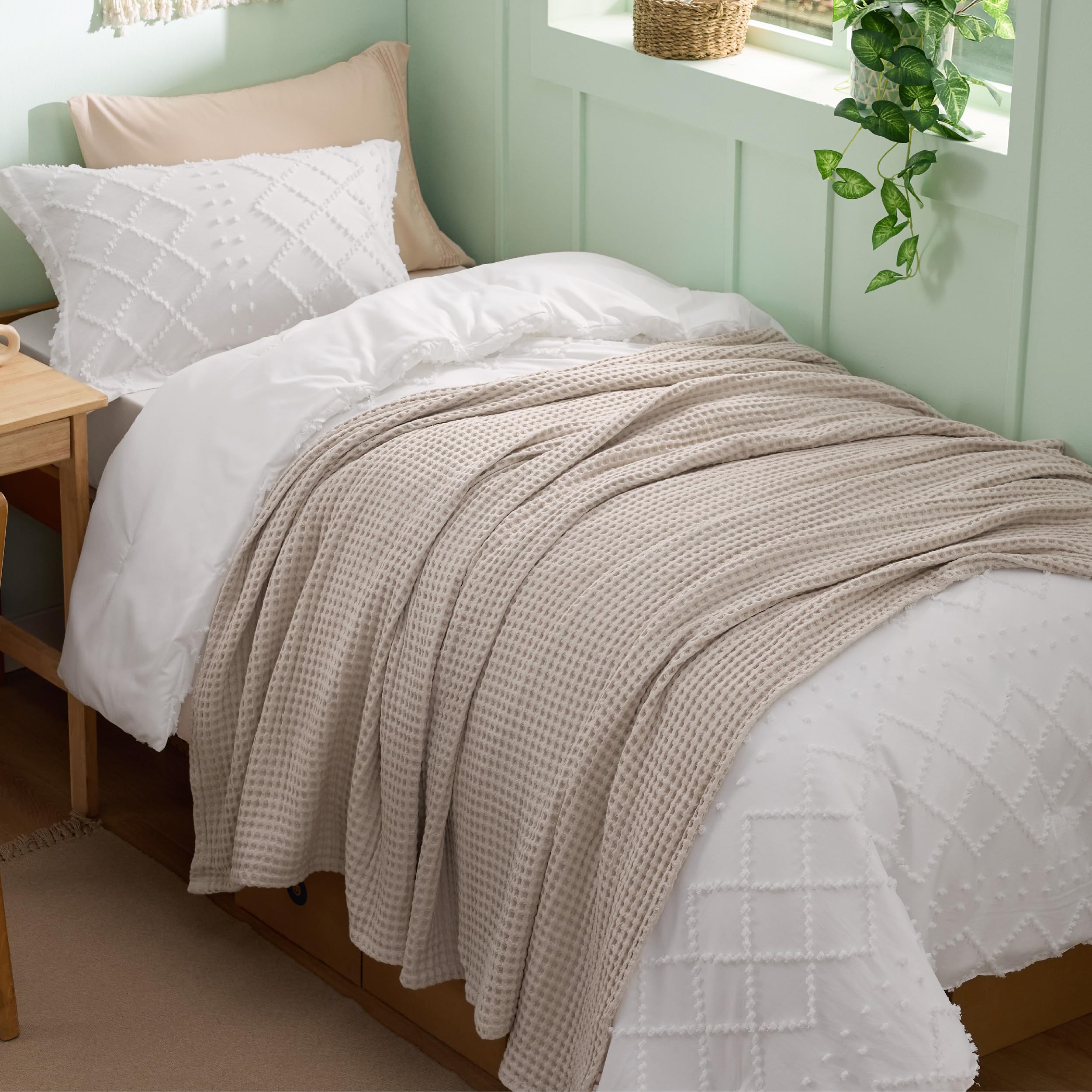 Bedsure 100% Cotton Twin XL Blanket - kids bedding | Mubboo
