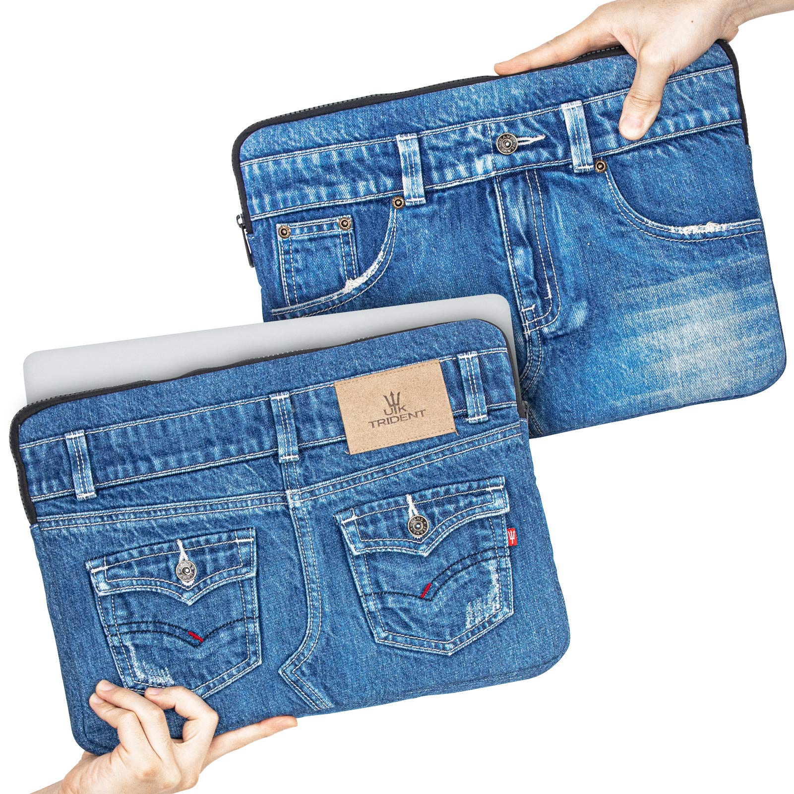 Amazon.co.jp: UK Trident デニム パソコンケース 13.3インチ（macbook