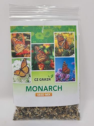 Miniatura 2 de Kit de semillas de jardín de mariposas monarca, semillas anuales y perreniales de flores silvestres y milweed