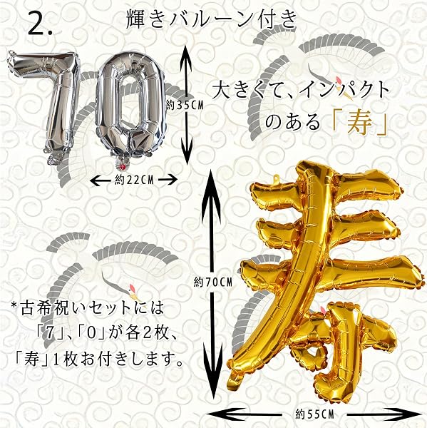 HOHO AYUMU Crane & Turtle Pattern Longevity Celebration Chanchanko Set, for 60th and 70th Birthday Celebration, Includes Chan - 2