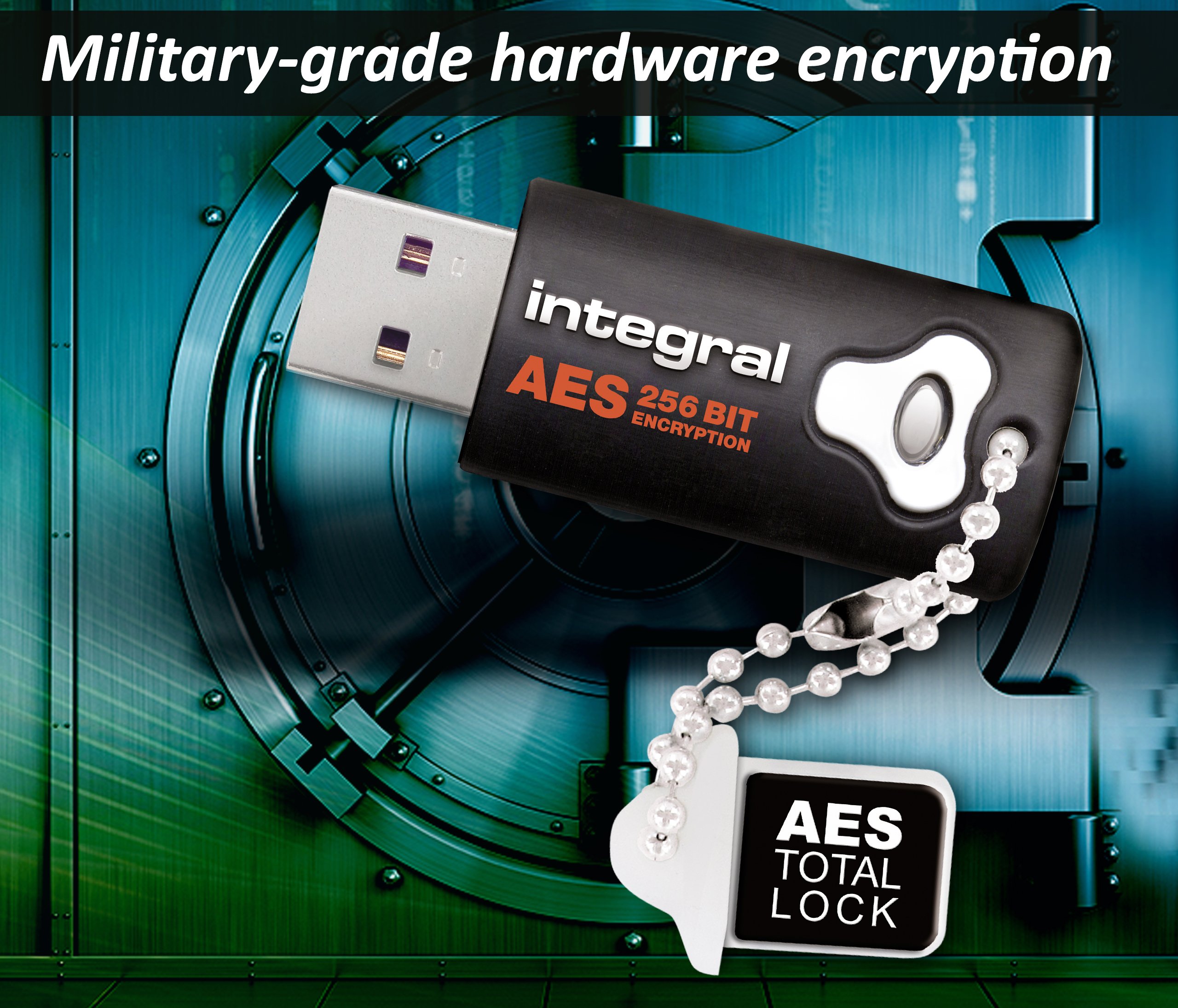 Integral Infd16gcrypto197 Crypto 16 Gb Aes 256 Bit Encrypted Usb |  Desertcart Botswana