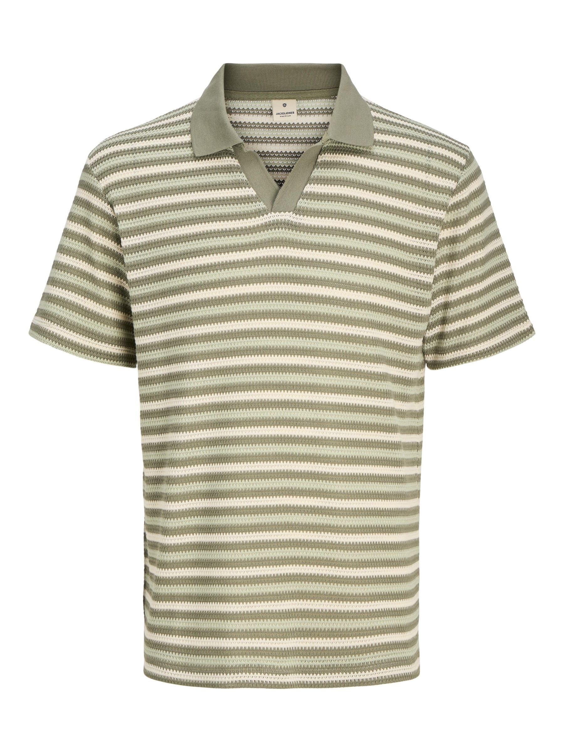 JACK & JONES Jprbluharry Ss Split Neck Polo