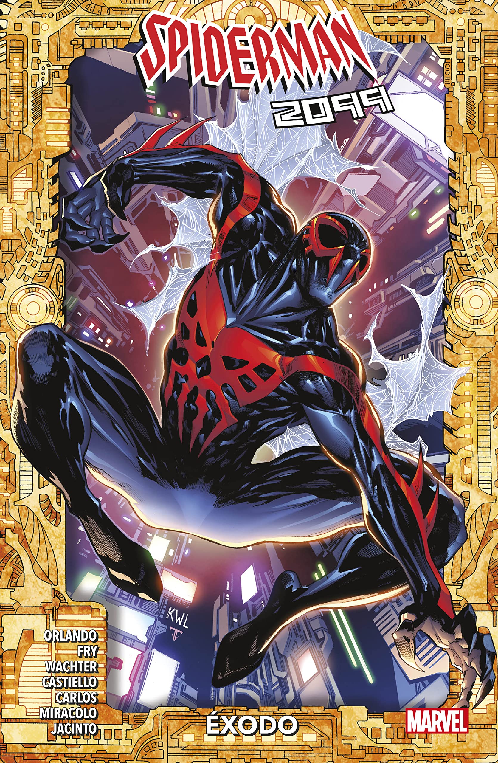 100% Marvel spiderman 2099. exodo