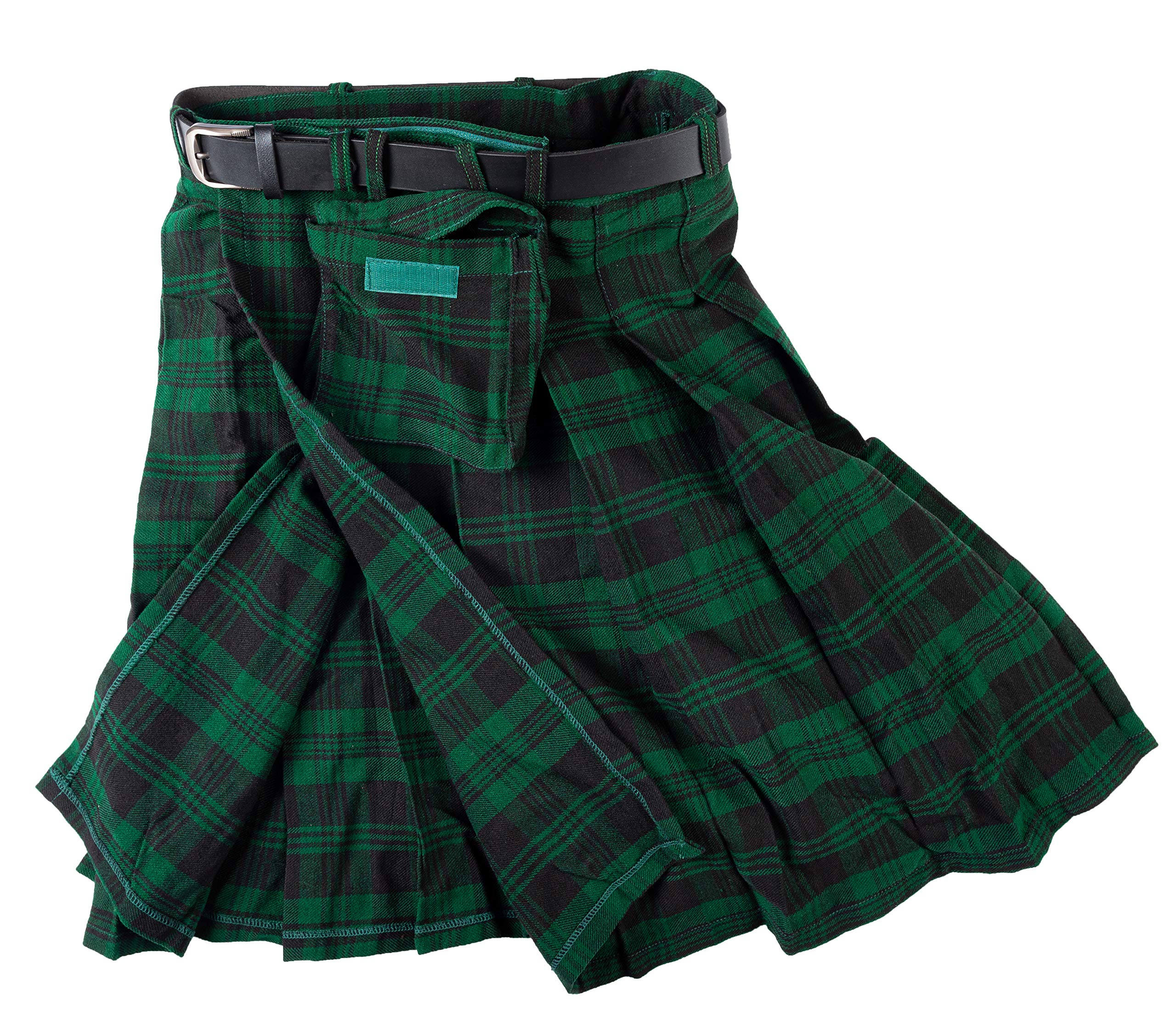 Schottenrock Kilt Tartan Rock Mittelalter Schottenrock Irish Green
