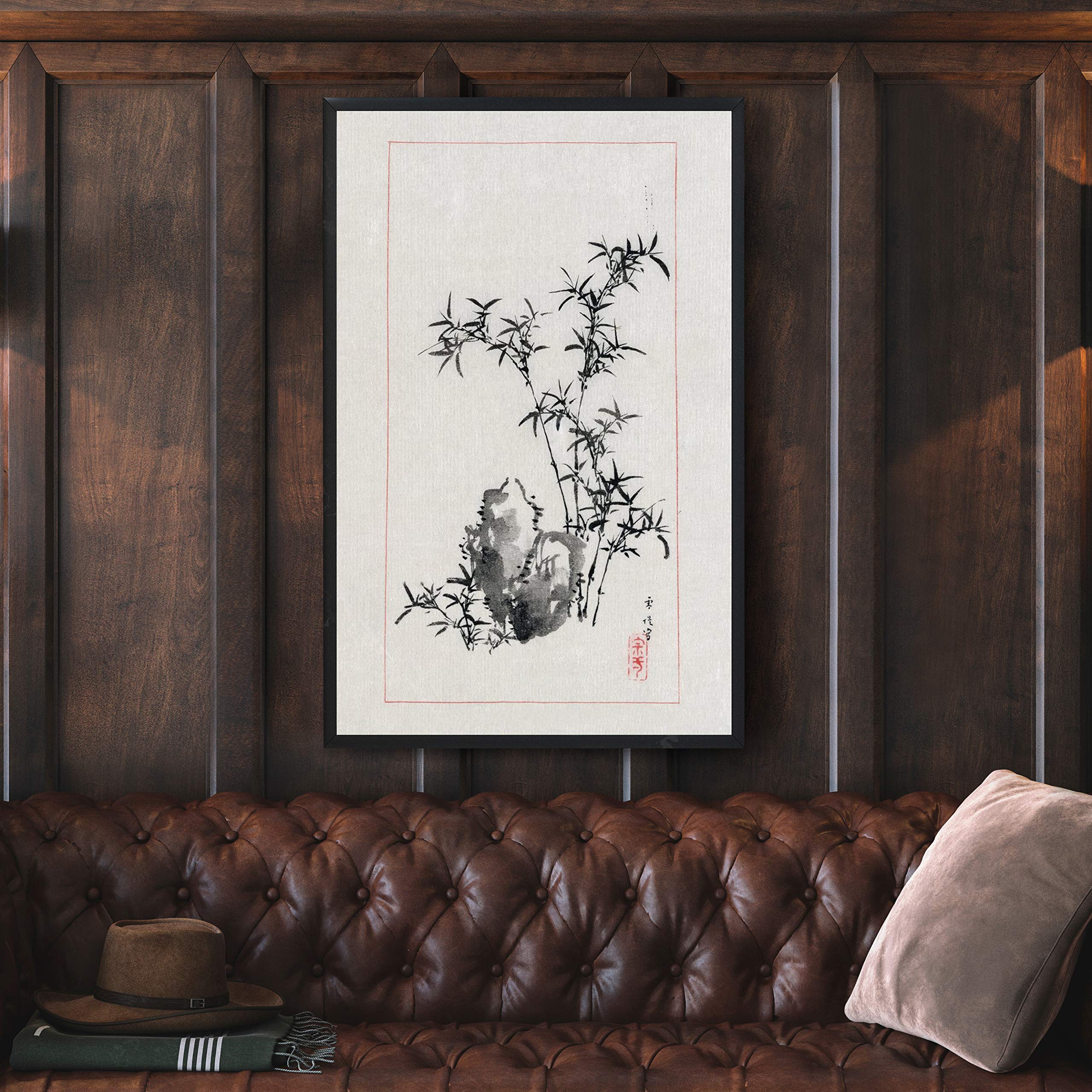 風景 版画102/200 Amazon.com: Japan Bamboo 1878 Na Japanese Drawing