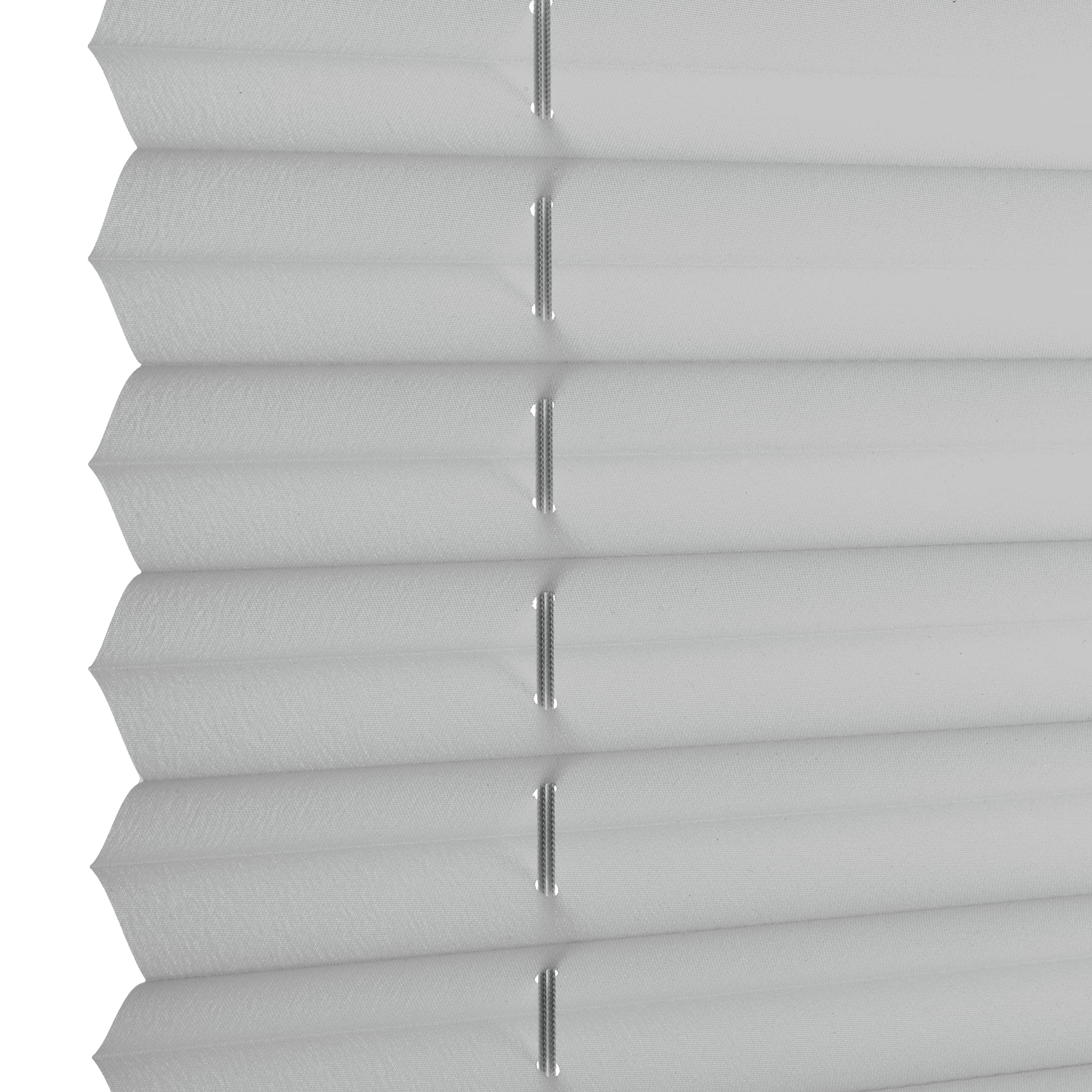 GARDINIA Solo Roleta plisowana, Z przyssawkami, W zestawie wszystkie elementy montażowe, 2 aluminiowe szyny, Szara, 70 x 130 cm (szer. x wys.)