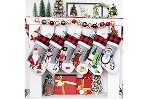 Festive Family Christmas Stockings: 6-Pack of Comfort and Cheer