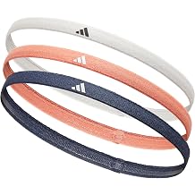 adidas Hairband Set - 6 Thin - Multiple Colors