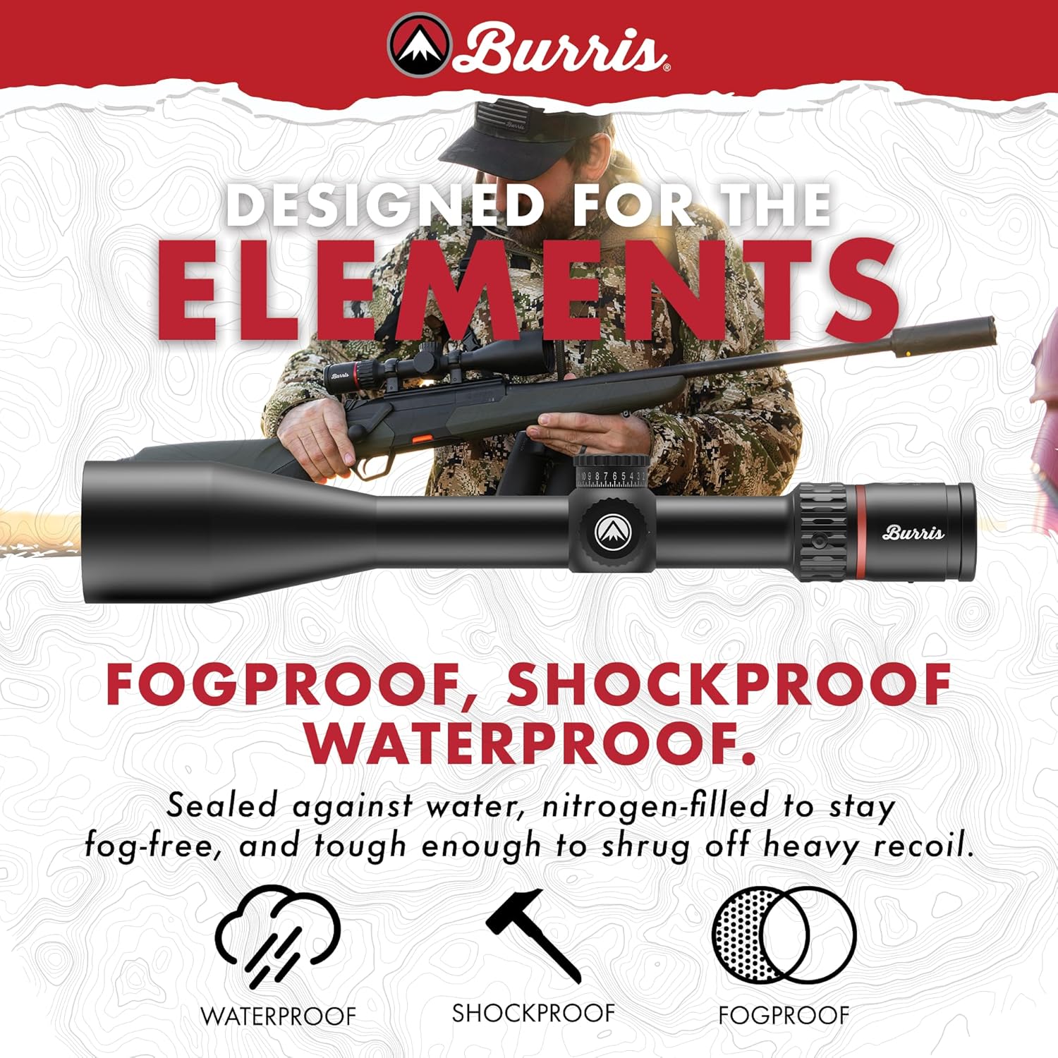 BURRIS Fullfield 6-24x50mm PA AE (30mm Tube) (201560)