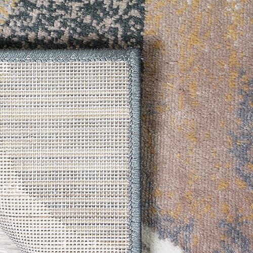 Miniatura 115 de Superior Alfombra interior con respaldo de yute, perfecta para entrada, oficina, sala de estar/comedor, dormitorio, cocina, piso, decoración moderna