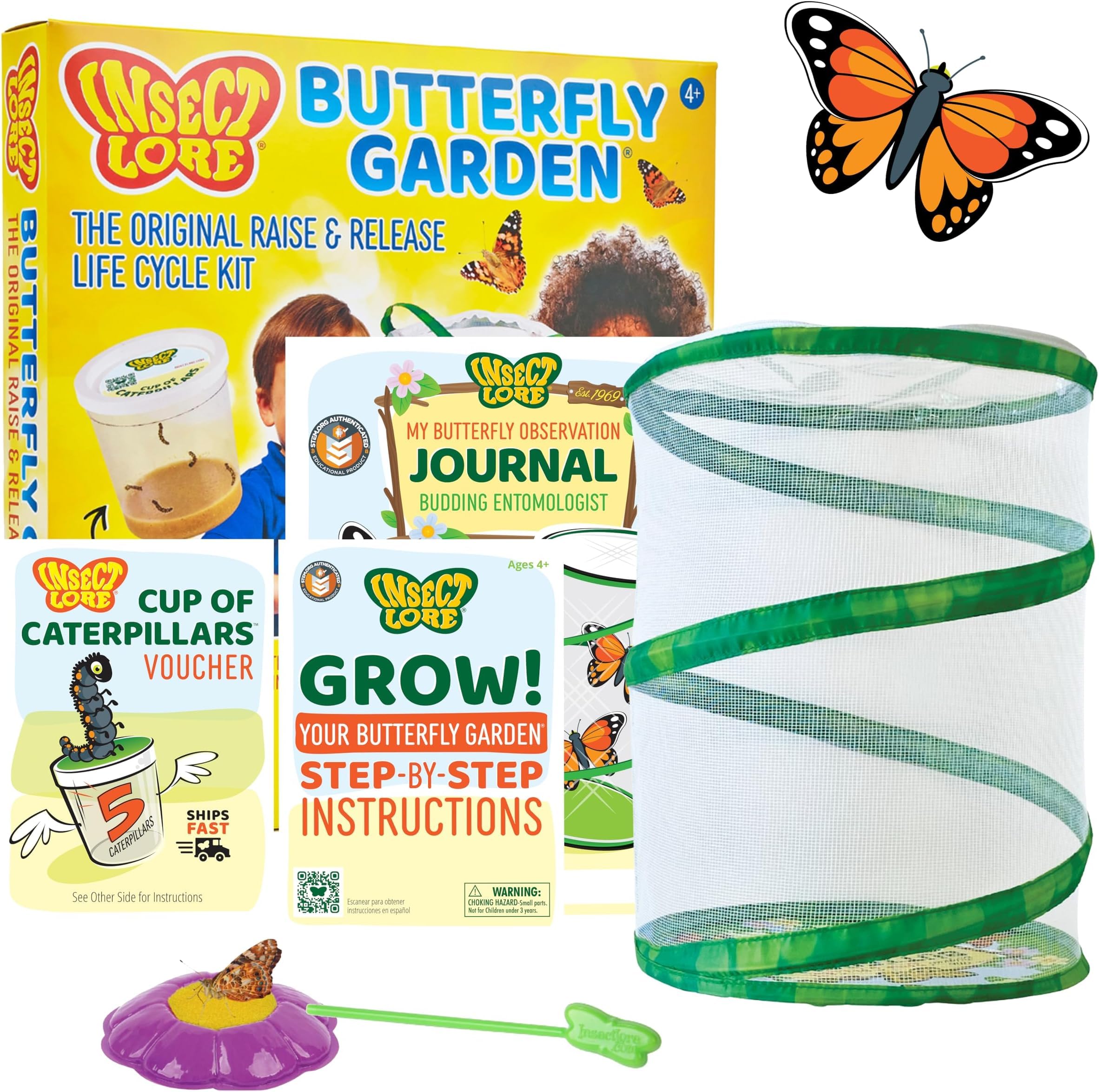 Insect Lore Butterfly Garden with Voucher - Live Caterpillars Not Included — Amazon image 12