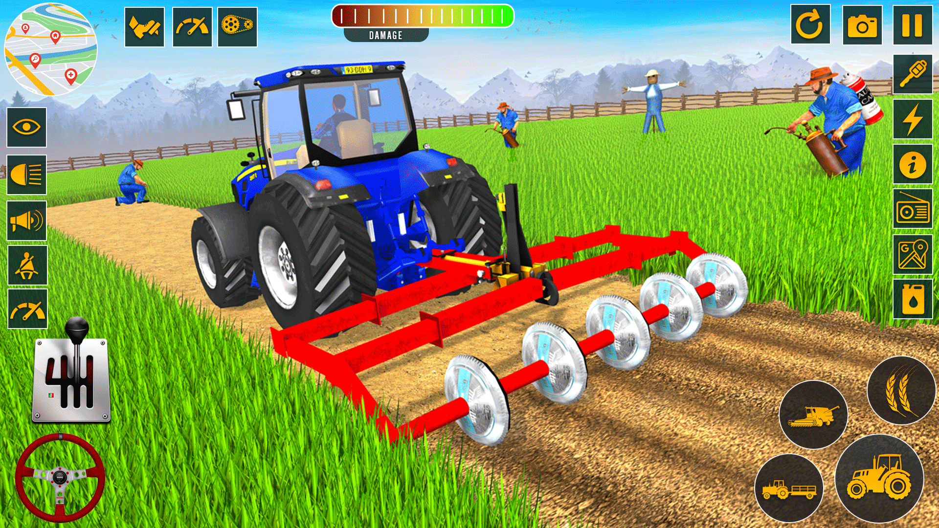 Tractor Farming Tractor Games US Tractor Farming Simulator Farming
