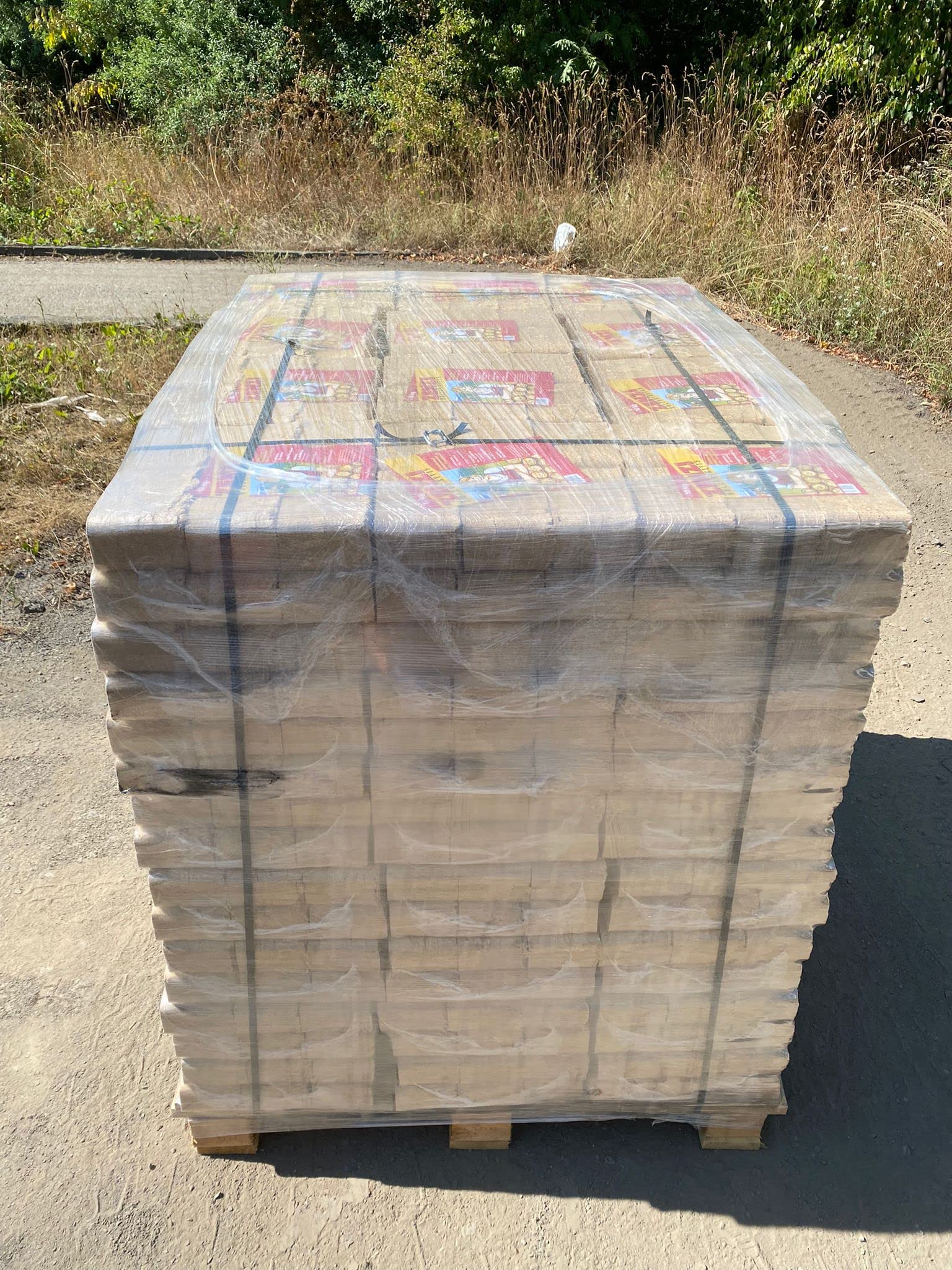 960 kg Zenzi RUF Holzbriketts 96 x 10 kg Briketts 1 Palette Kaminbriketts Holz Nadelholz Buche Heiz Ofenbriketts Smokerbriketts