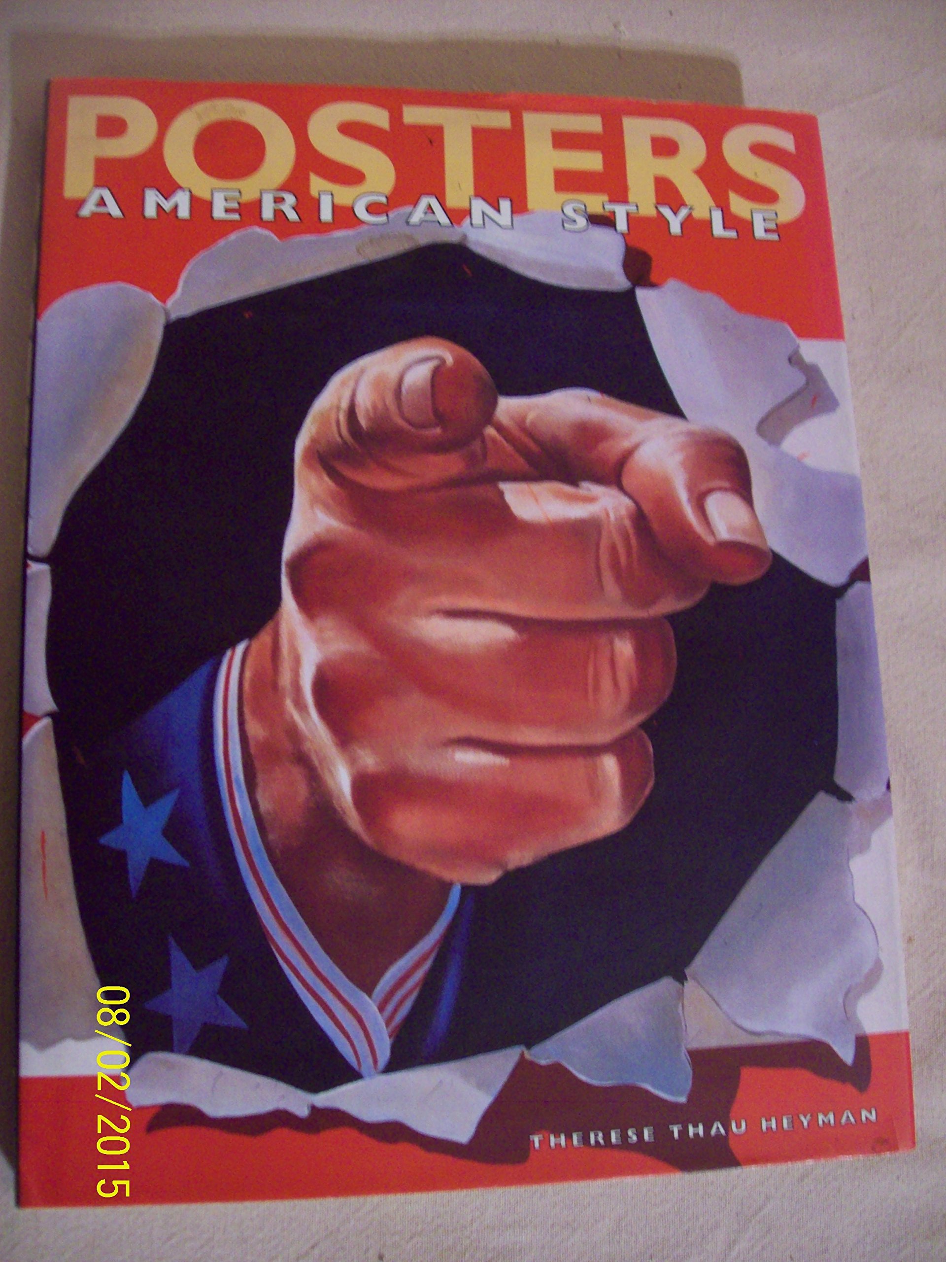 Poster style américain pour habiller un mur blanc vide