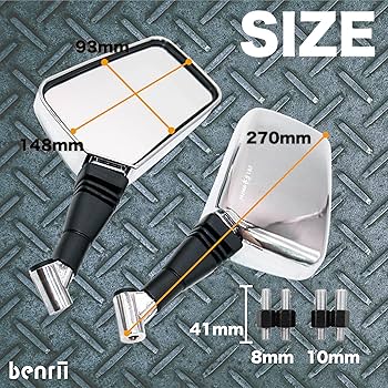 アレンネス　4ポイントミラー　左右セット 別注スペーサー付 SLINGSHOTミラー - Arlen Ness | アンバーピース