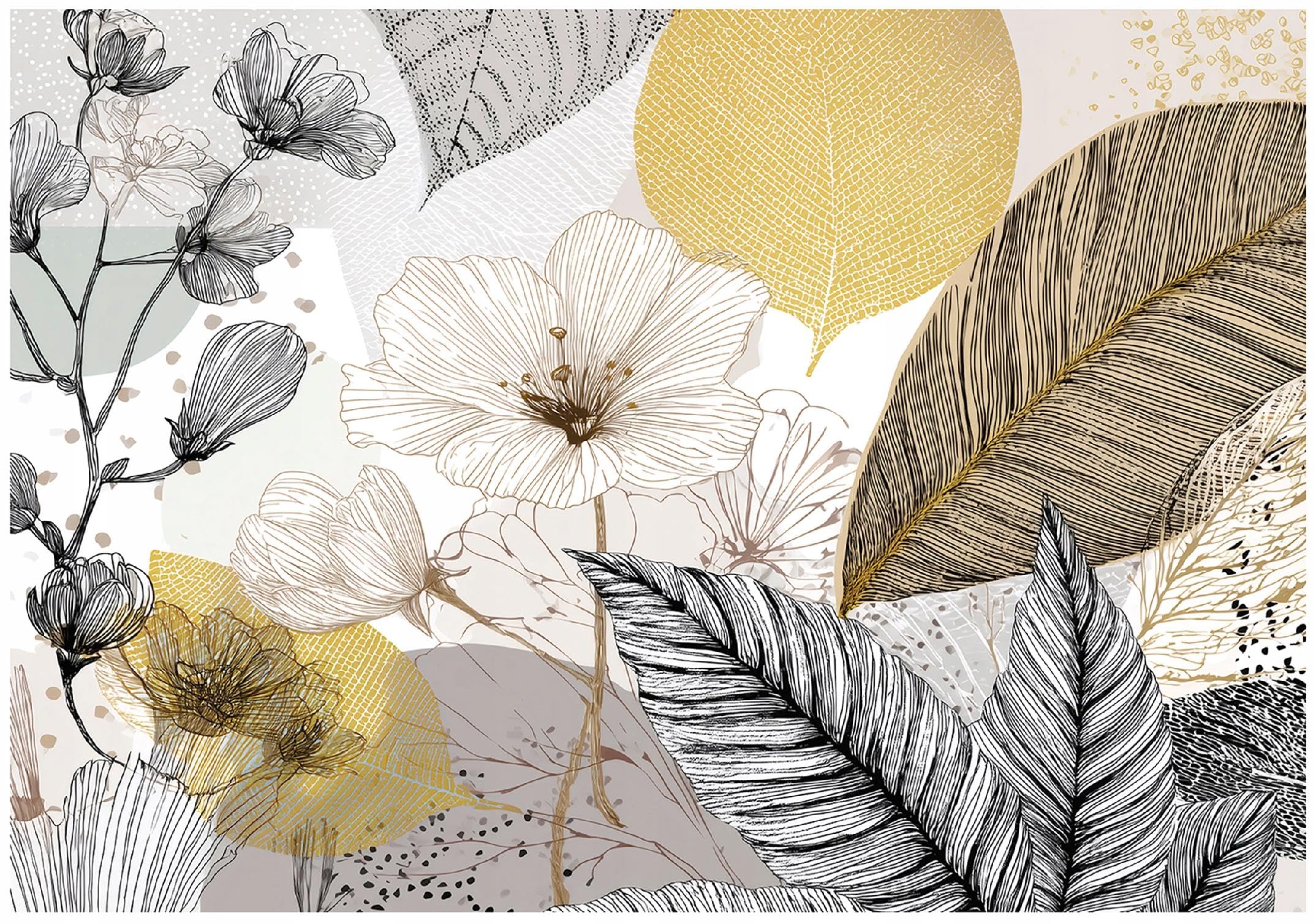 WallArena Wall Mural Photo Wallpaper for Living Room & Bedroom 300 x 210 cm