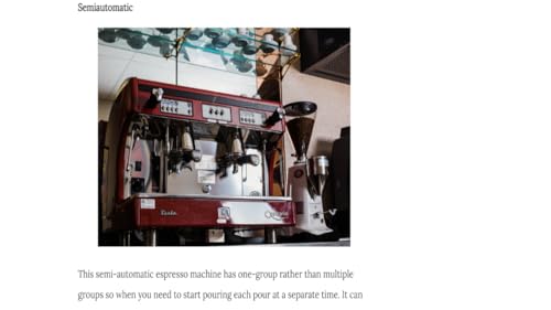 Commercial Espresso Machine