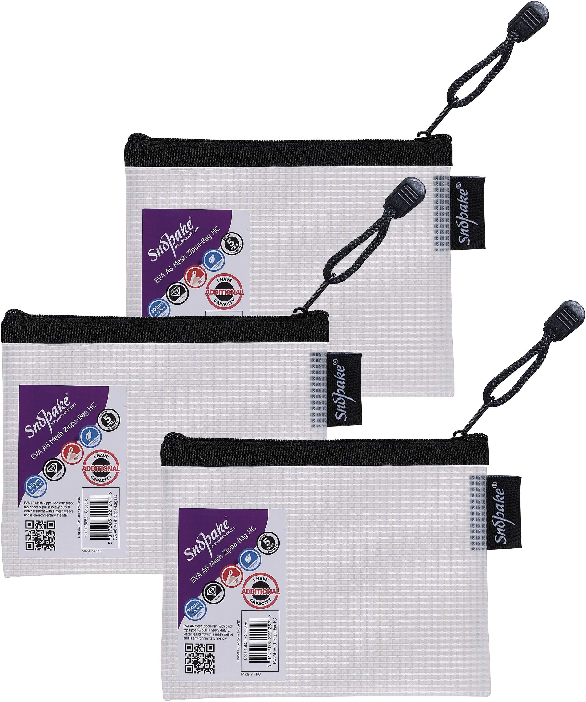 EVA Mesh Zippa-Bag High Capacity