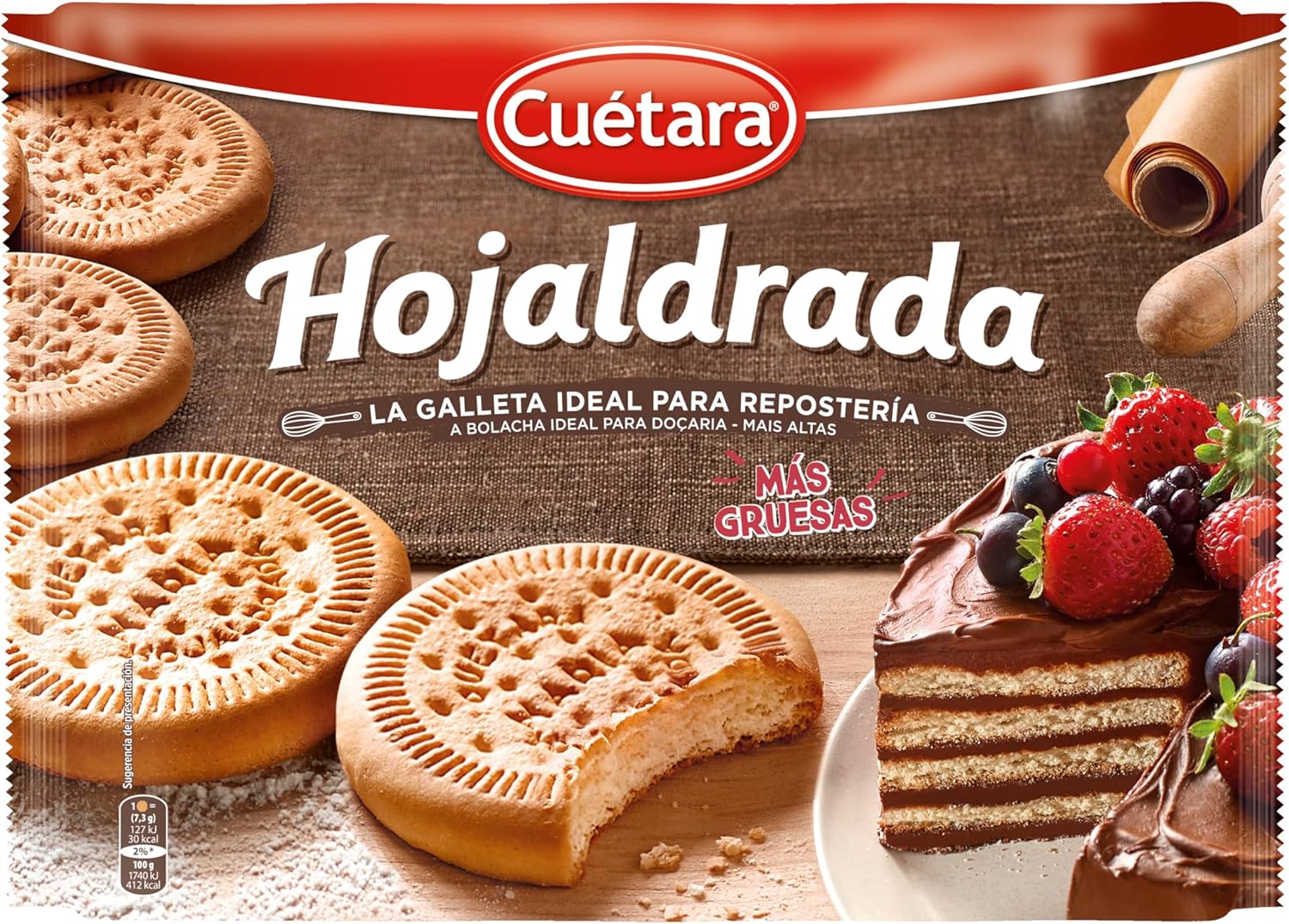 10 paquetes de galletas Cuétara Hojaldrada por 2,99€ (ahorra el 70% en 1 al comprar 2)