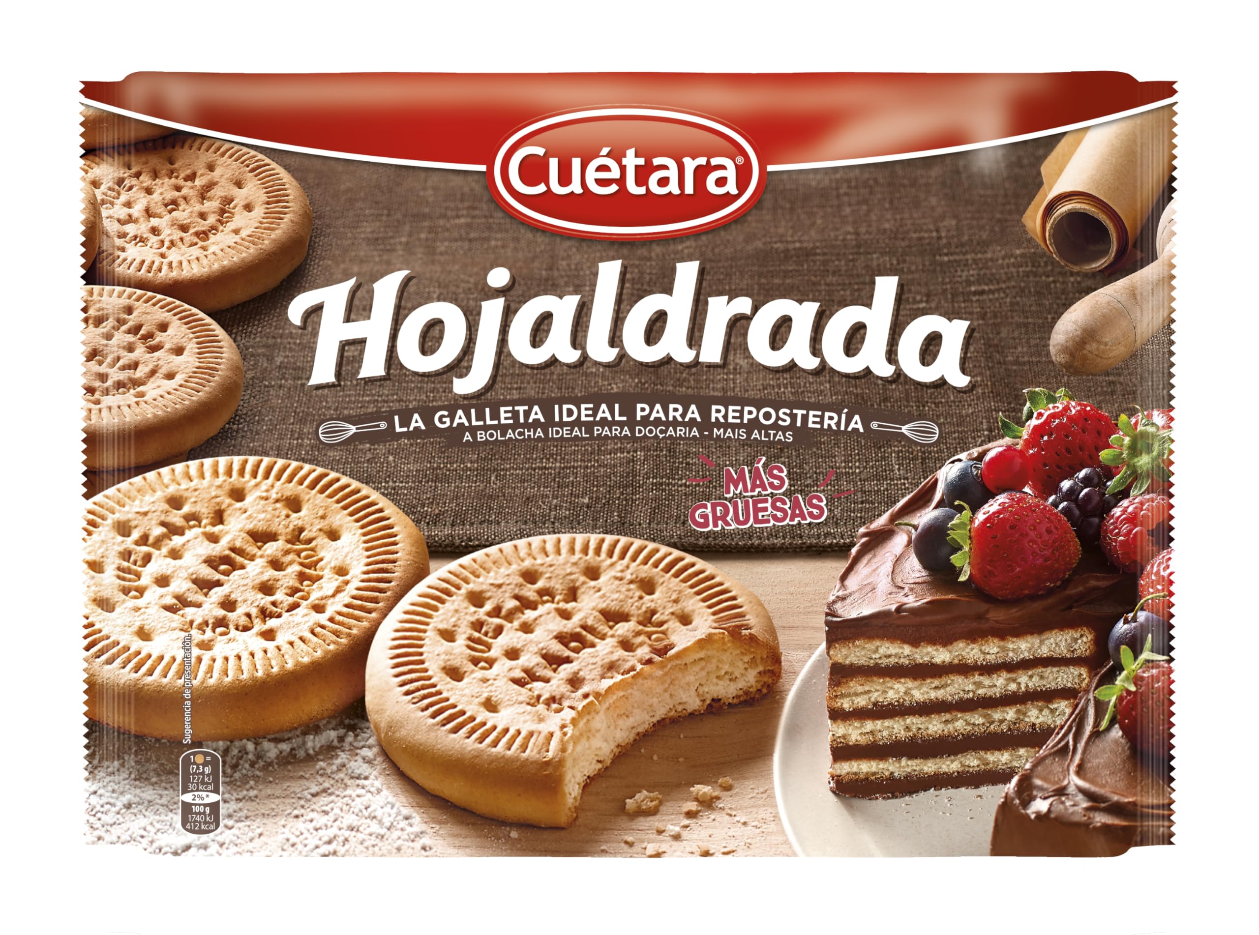 Cuétara Galletas Hojaldrada, 600 g