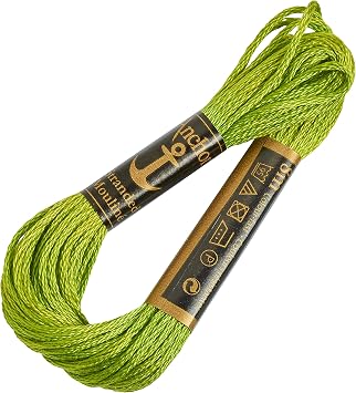 Anchor 6-Strand Embroidery Floss 8.75yd-Parrot Green Medium Light