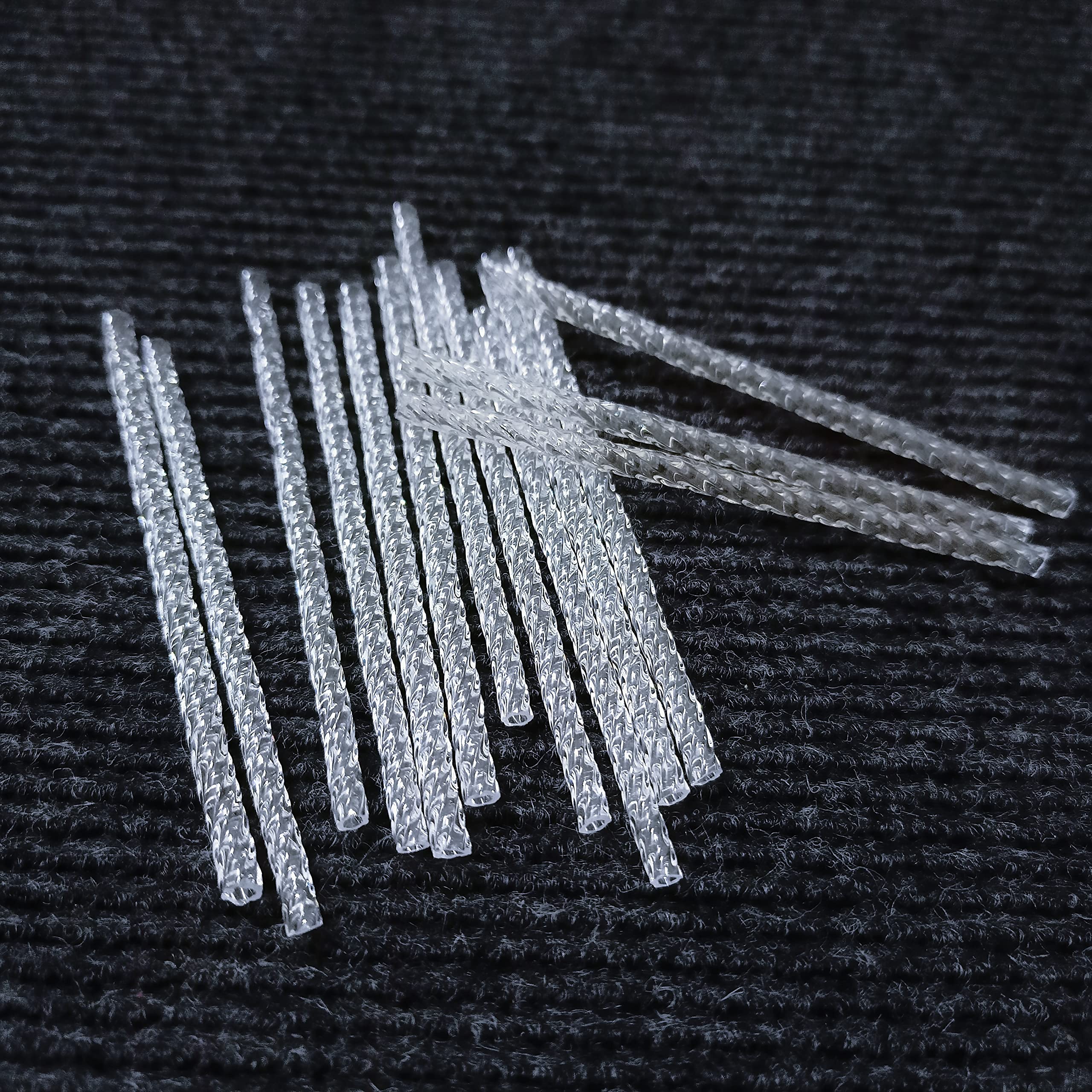 Swirl Pipes nalki for Jhumar/Toran Making/Craftwork/Decorations 100 pcs (White)-image-30