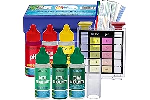 U.S. Pool Supply Premium 5-Way Pocket-Sized Swimming Pool & Spa Test Kit
