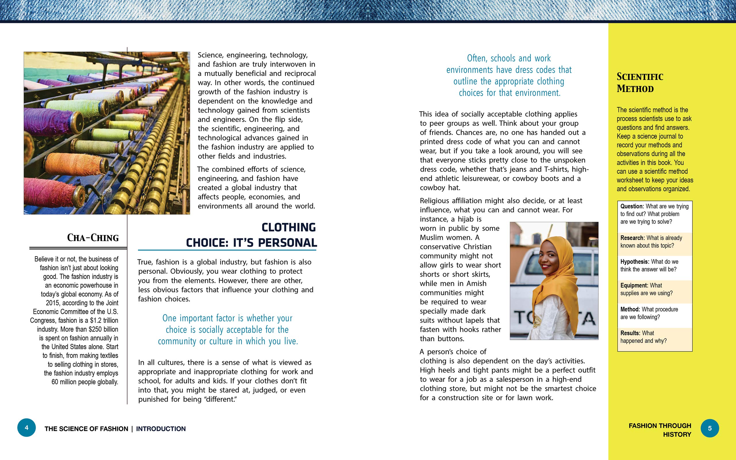 The Science of Fashion (Inquire & Investigate)
