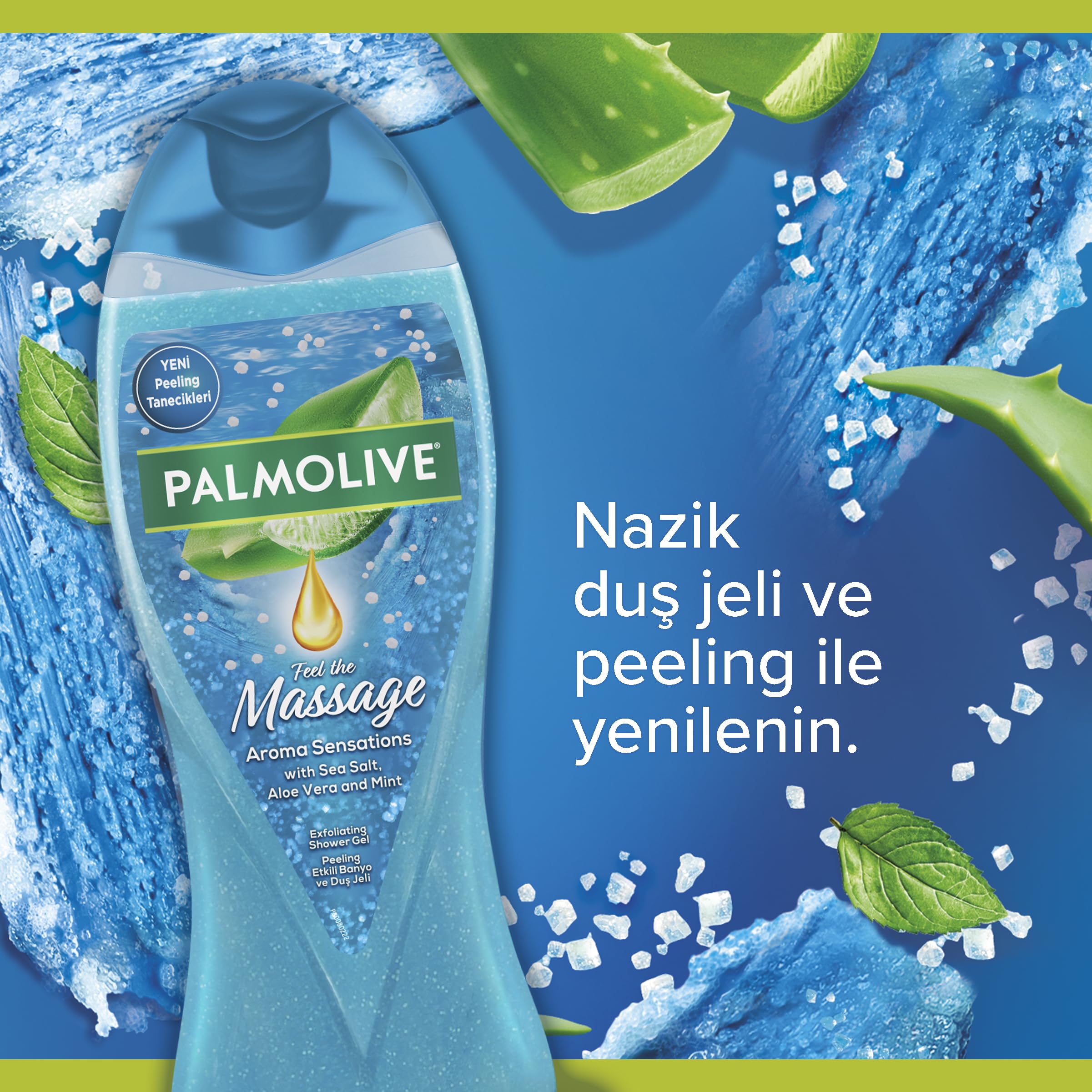 Palmolive Aroma Sensations Feel The Massage Peeling Etkilli Banyo ve Duş Jeli (500 ml)
