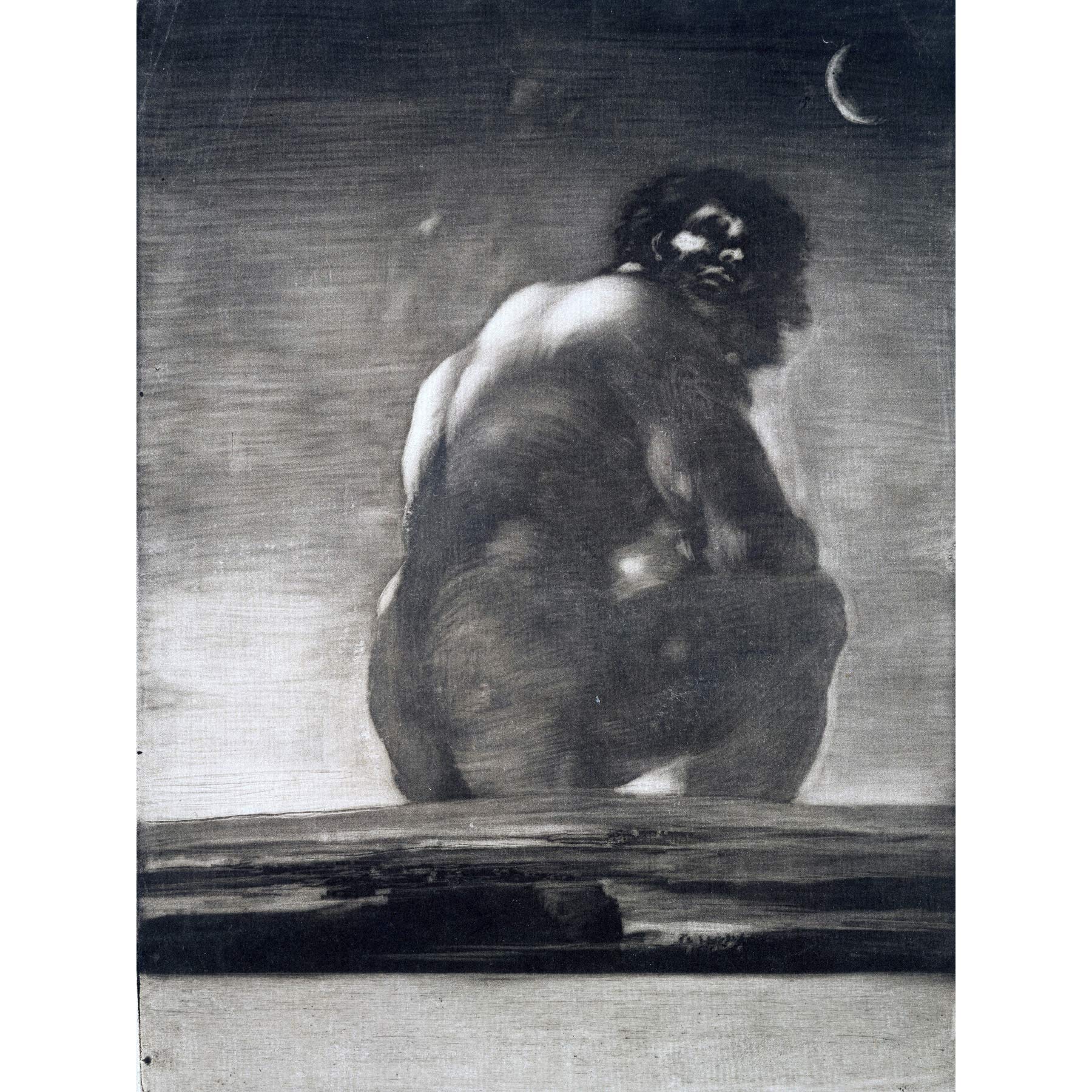 Francisco Goya Y Lucientes Seated Giant Large Wall Art Print Canvas Premium Poster Mural