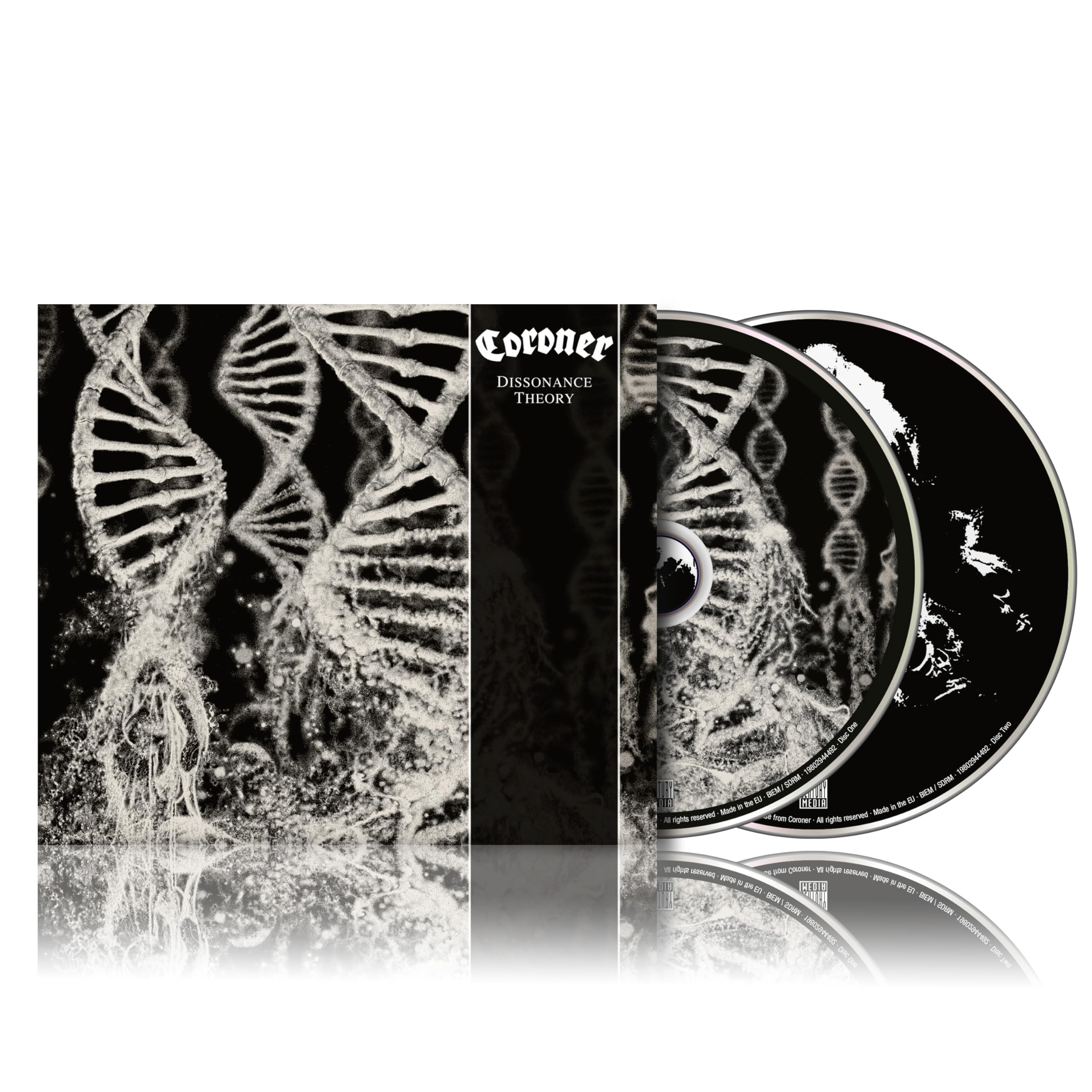 Coroner 'Dissonance Theory' 2CD Mediabook NEW SEALED