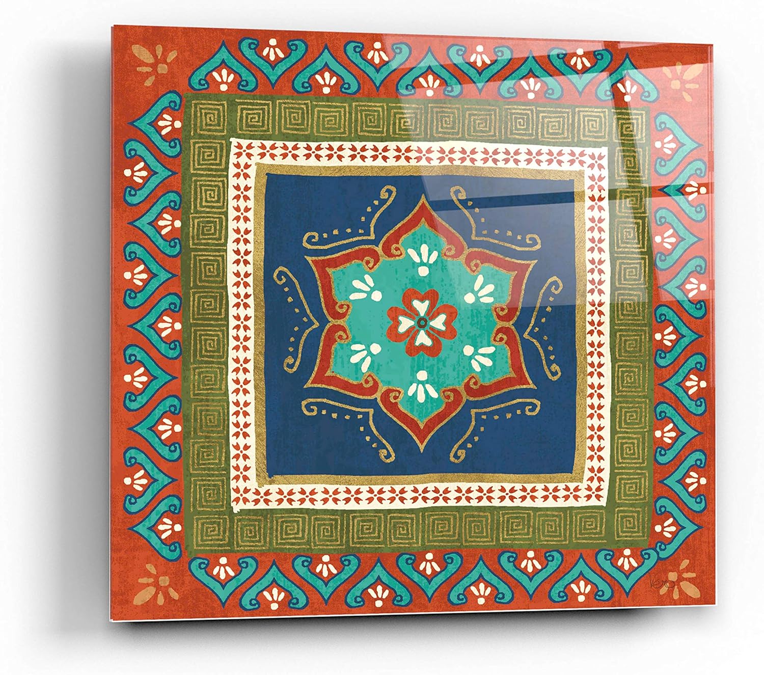 Mexican Fiesta I' by Veronique Charron, Acrylic Glass Wall Art