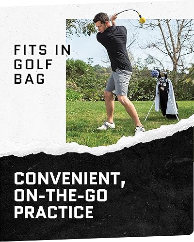 Miniatura 7 de SKLZ Gold Flex. Ayuda de entrenamiento en golf para fuerza y tempo, o entrenador de balanceo para golf
