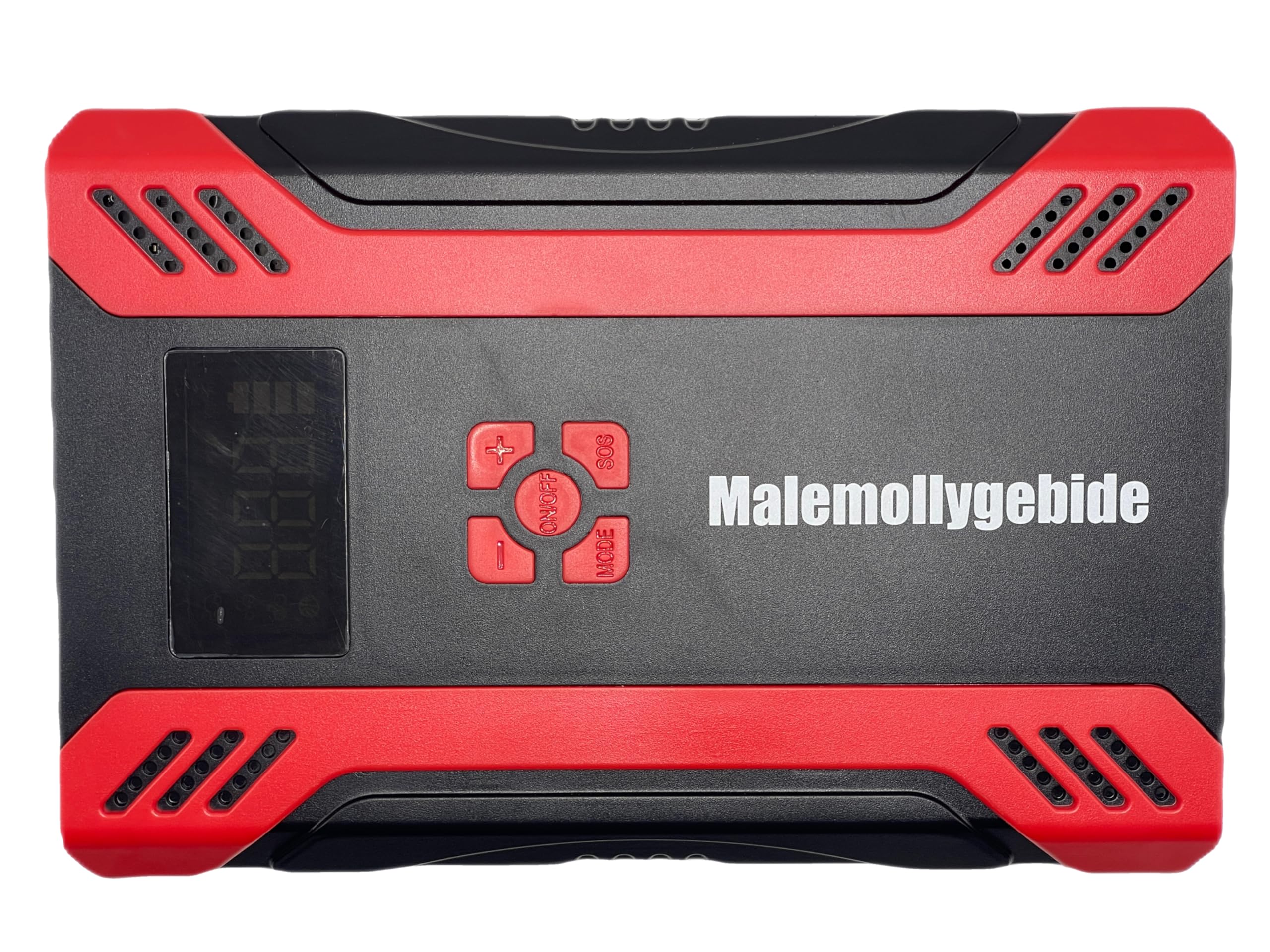 Malemollygebide Car Jump Starter with Compress,for 12V Gas/Diesel 10000mA Battery Jump Starter