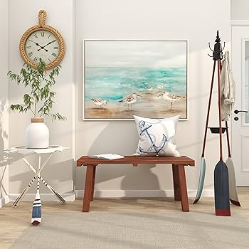 Zeckos Blue Cast Iron Ship Anchor Bookends Sculptures Set Of 2