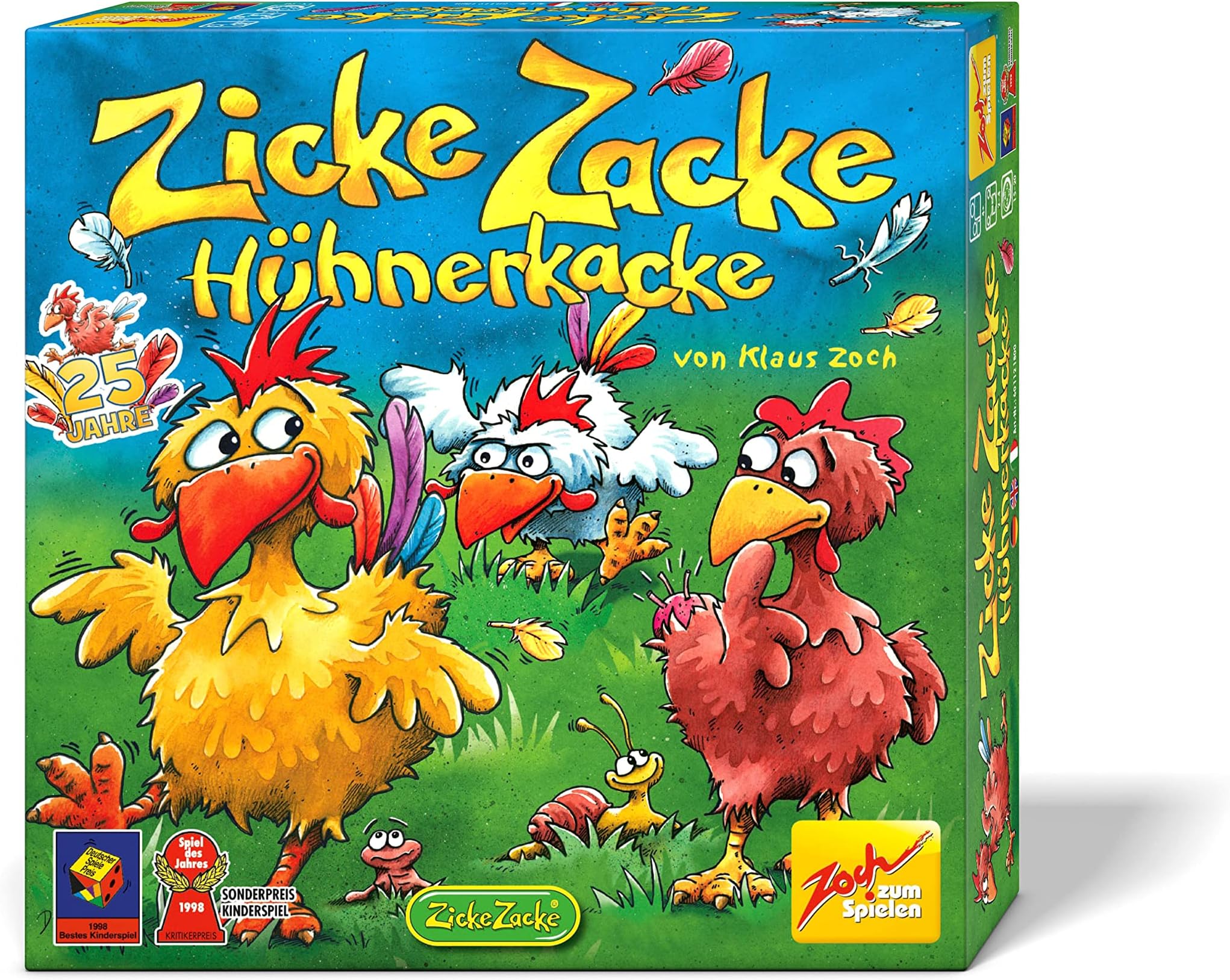 Zoch 601121800 "Zicke Zacke Huhnerkacke Board Game