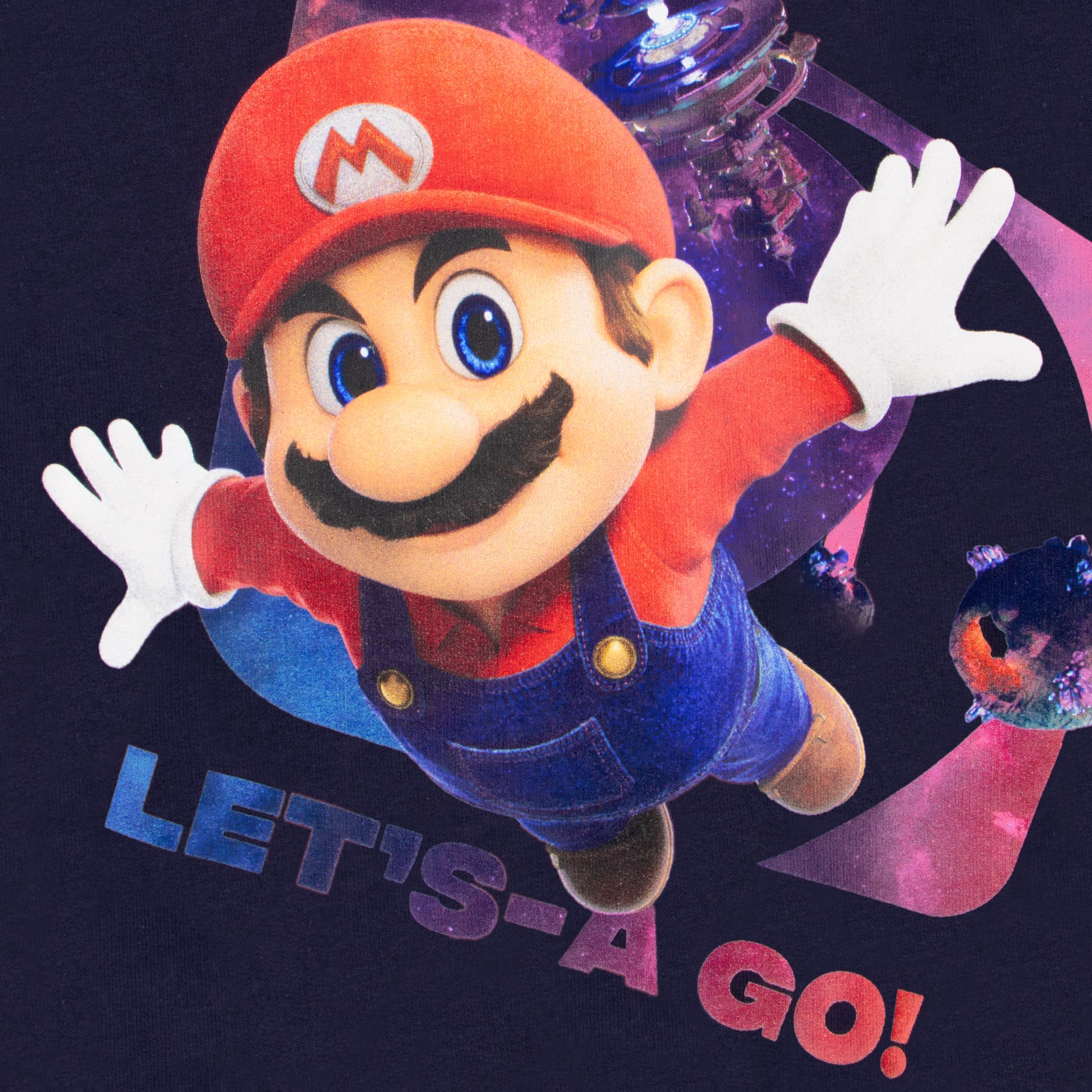 Super Mario Sweat A Capuche pour Garçon, Sweat-Shirt A Capuche Mario, Hoodie en Coton pour Garçon, Hoodies Galaxy Movie - 4