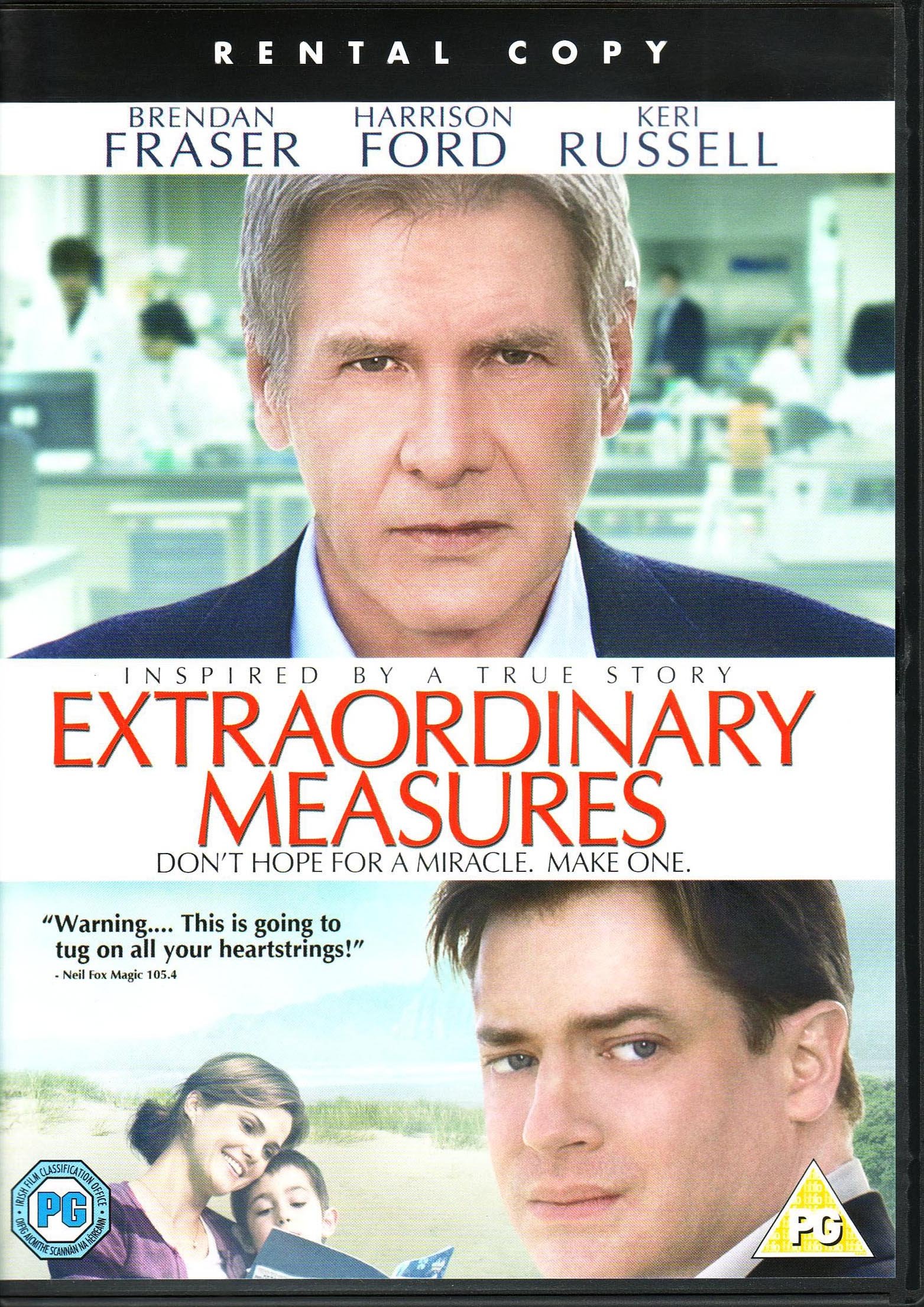 Extraordinary Measures en DVD ideal para tu noche de cine y sofá en familia