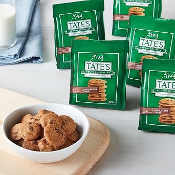 Tate's Bake Shop Tiny Chocolate Chip Cookies, 24 - 1 oz Bags
