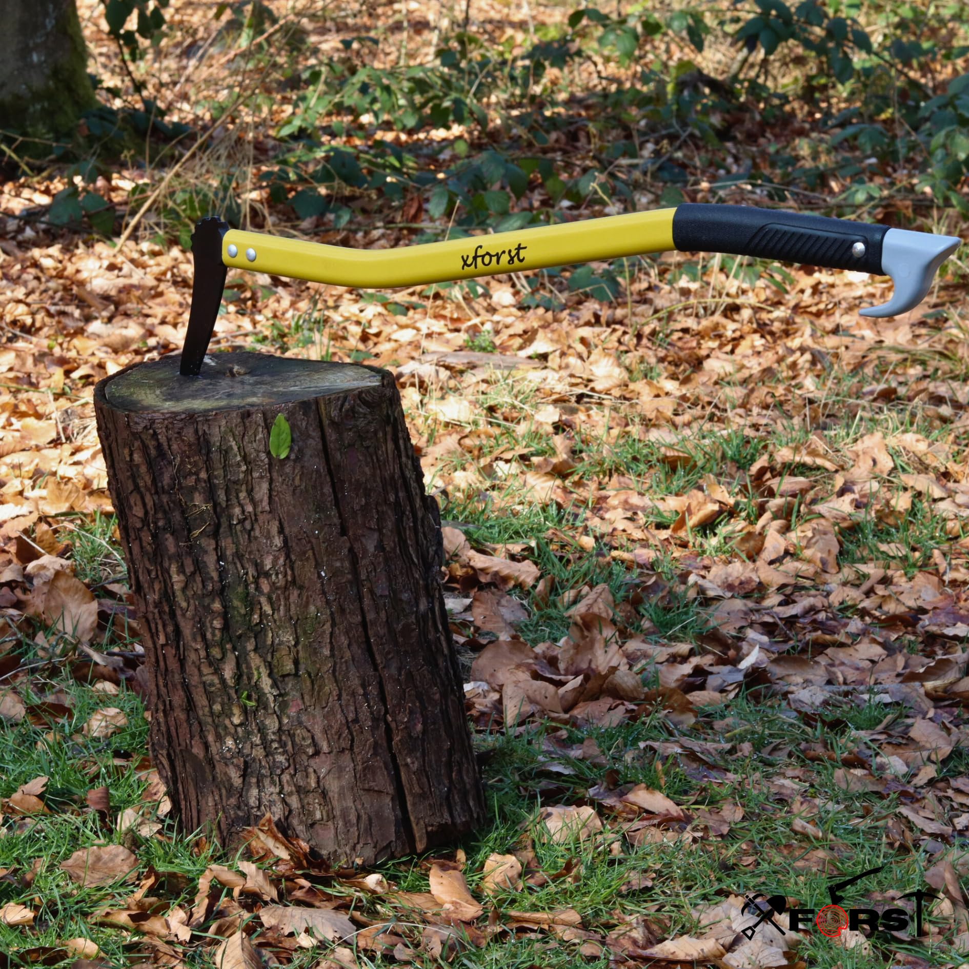 Sapie à Main 75 cm Bûcheron Ergonomique X-PAL75 – Sappie Forestier Long Manche Aluminium Léger 570 g, Crochet Acier Carbone Forgé