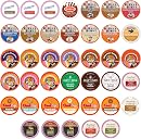 Crazy Cups Flavored Coffee Pods Variety Pack for Keurig K Cups Brewers, Assorted Flavored Coffee Sampler, 40 Count