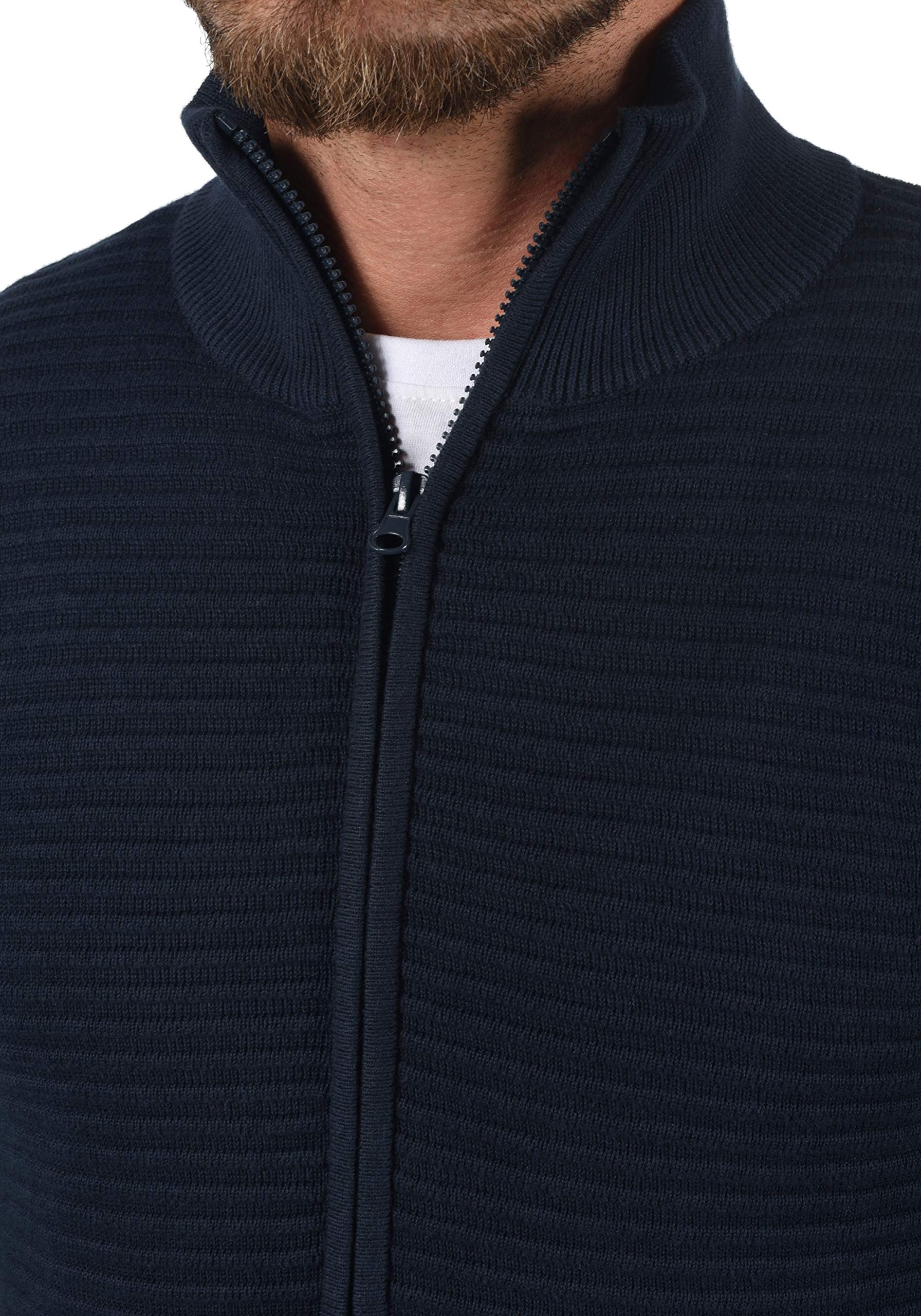 Indicode Arctic Cardigan Maglione Maglia con Bottoni da Uomo